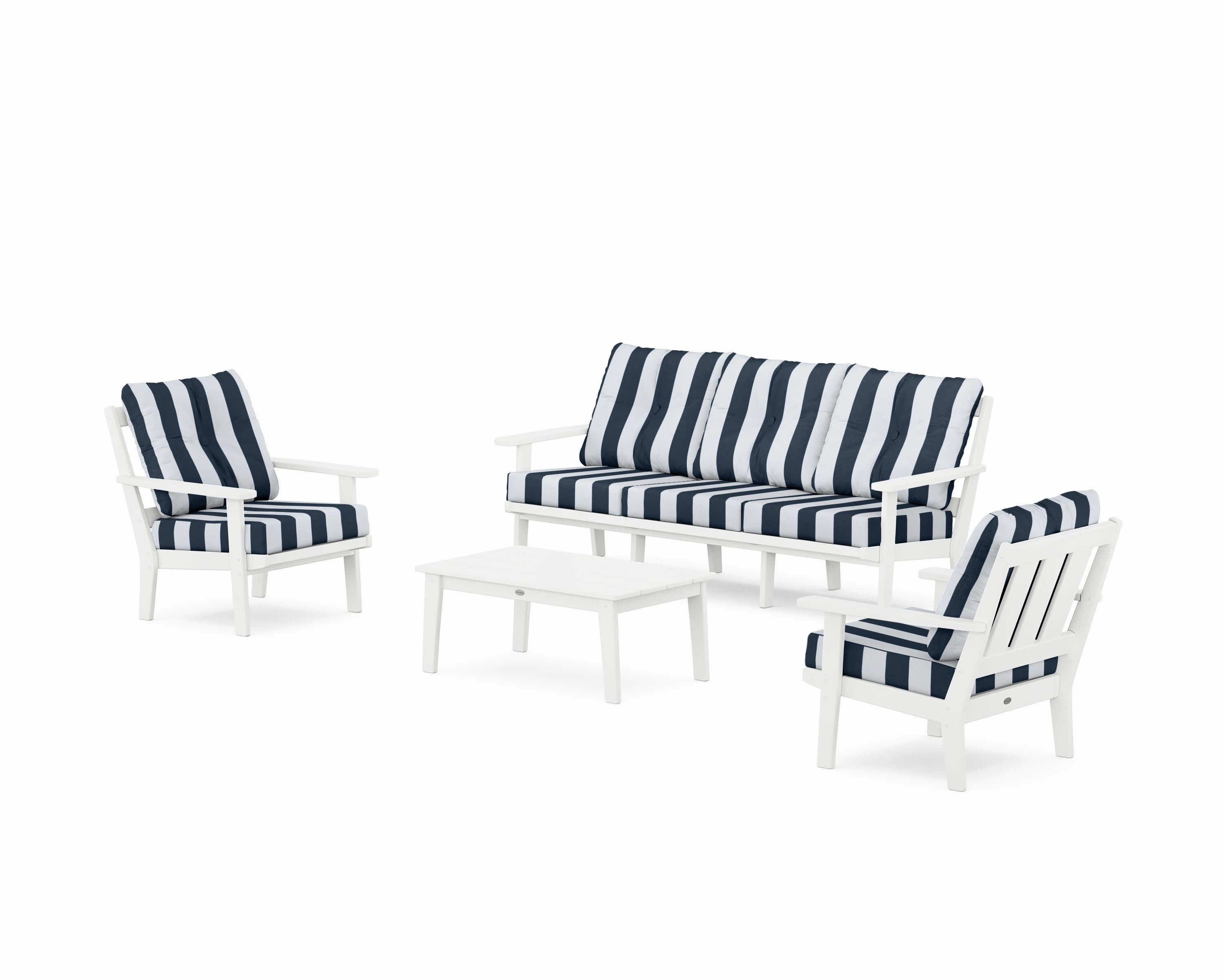 Oxford 4-Piece Deep Seating Set with Sofa
