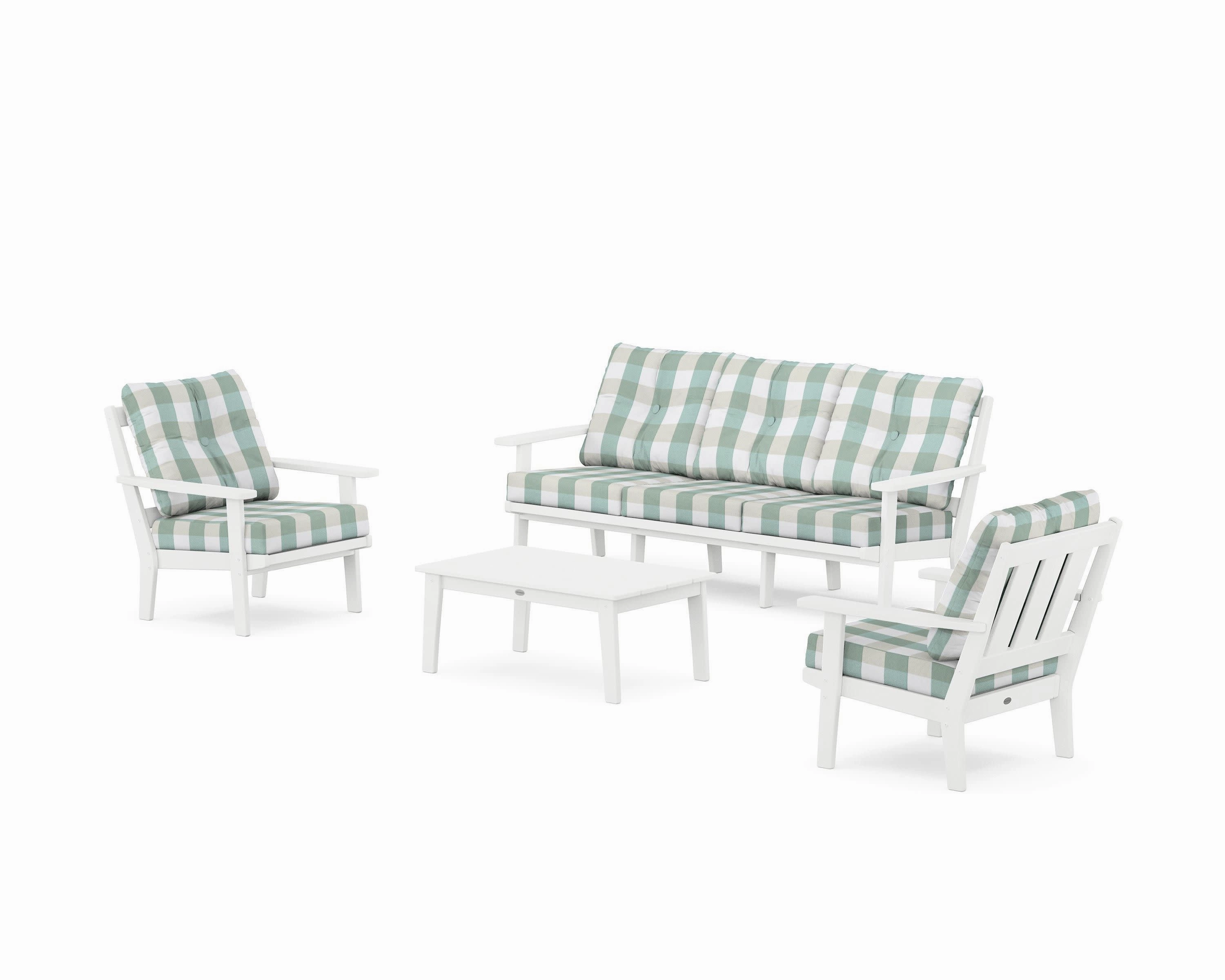 Oxford 4-Piece Deep Seating Set with Sofa