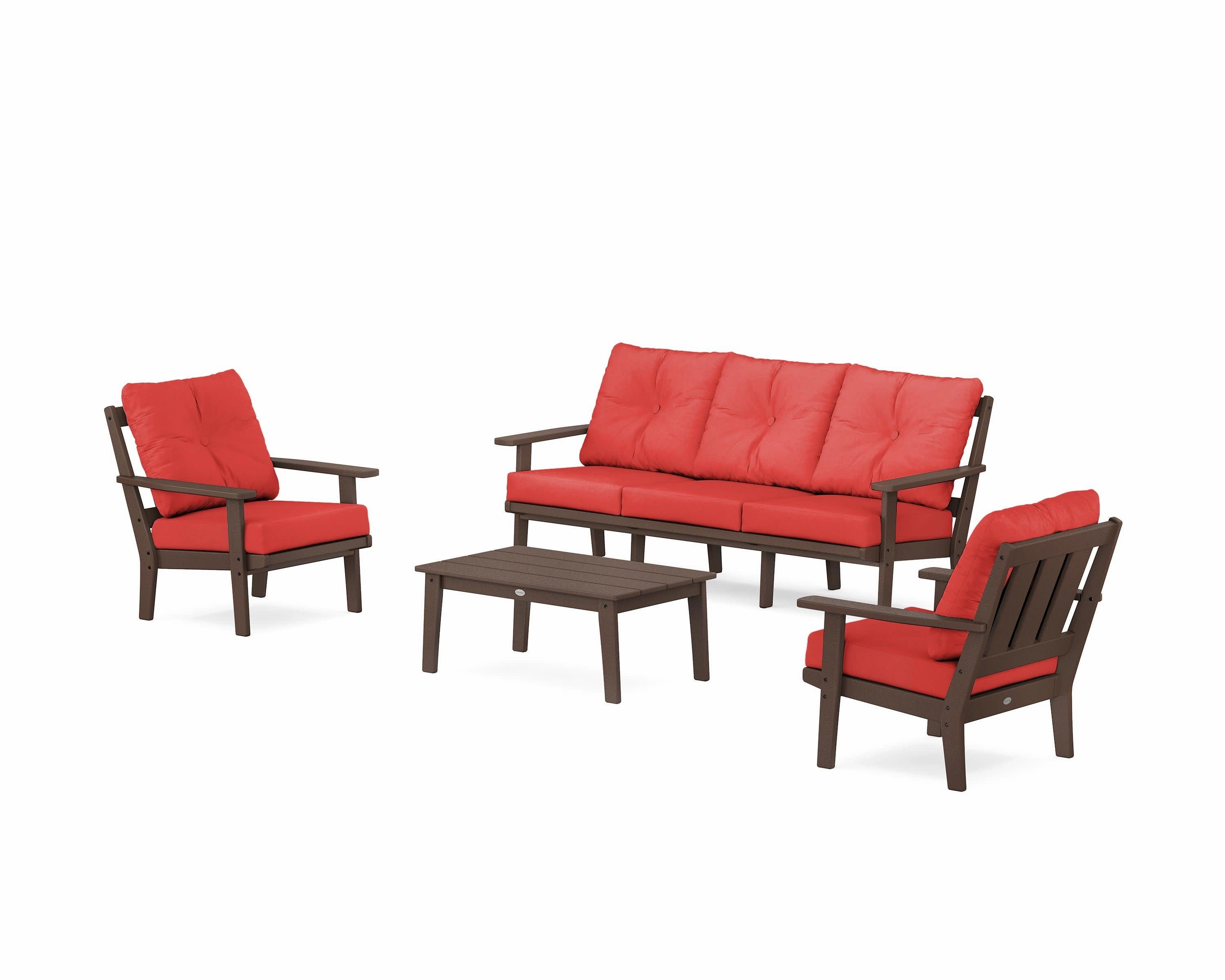 Oxford 4-Piece Deep Seating Set with Sofa
