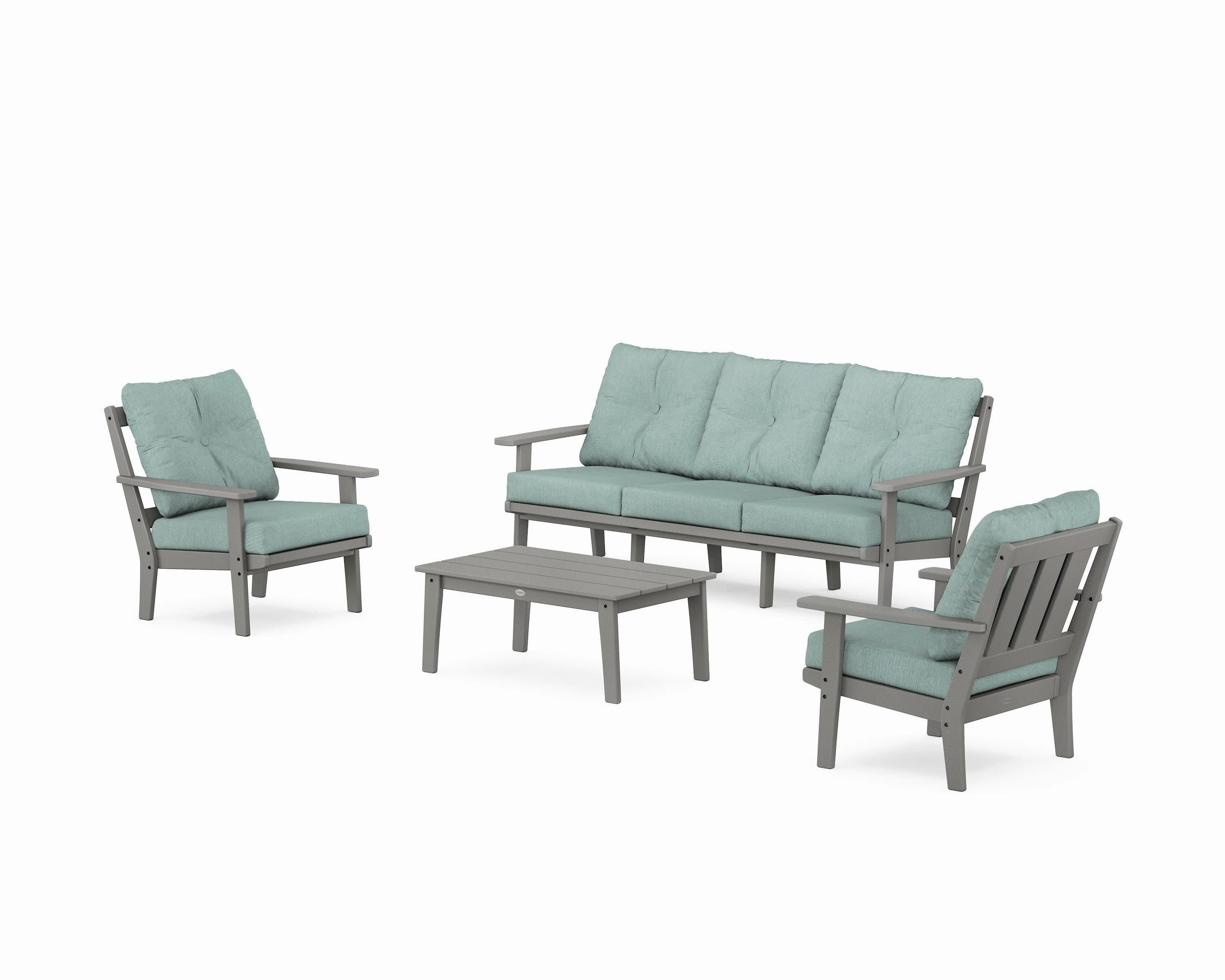 Oxford 4-Piece Deep Seating Set with Sofa