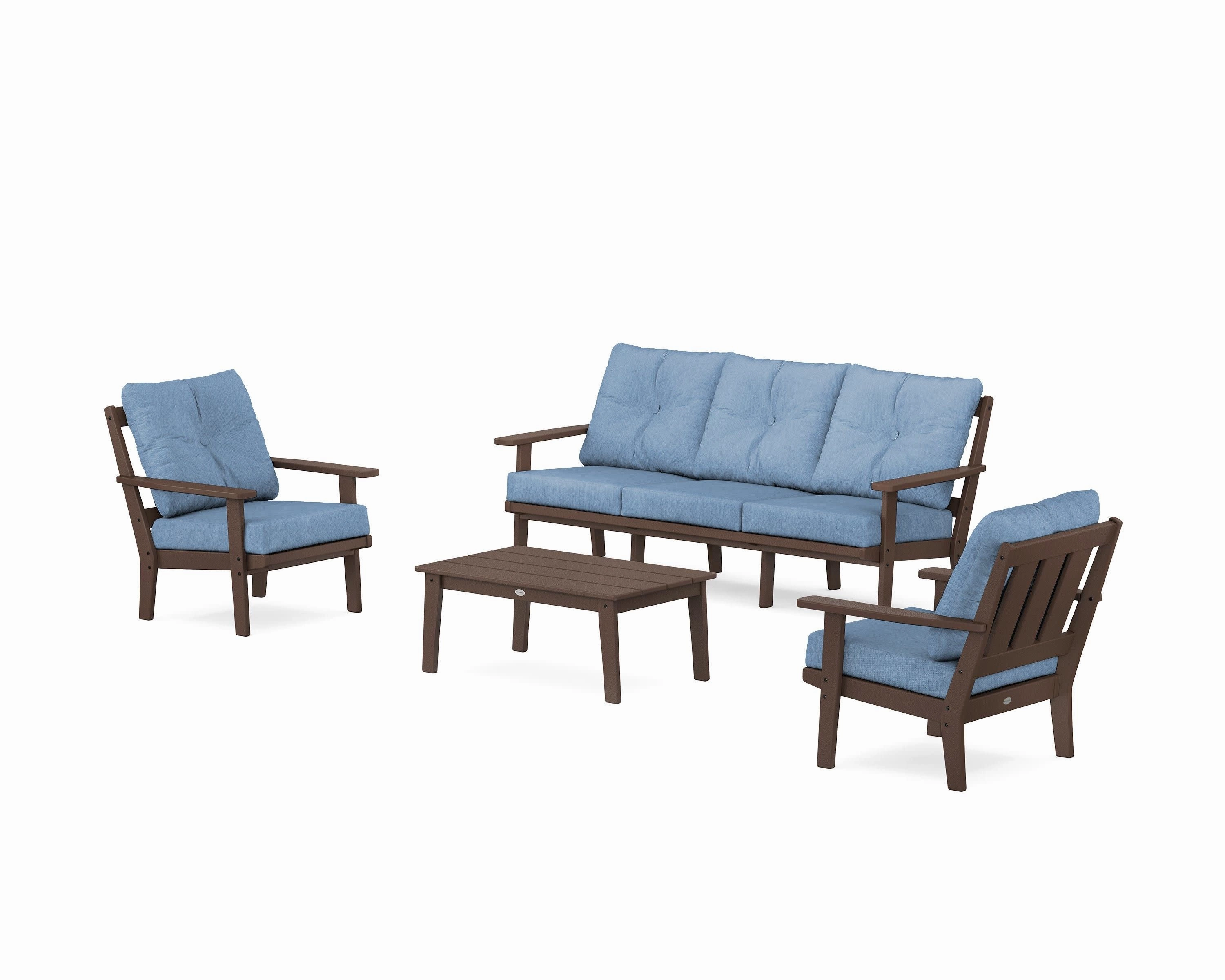 Oxford 4-Piece Deep Seating Set with Sofa