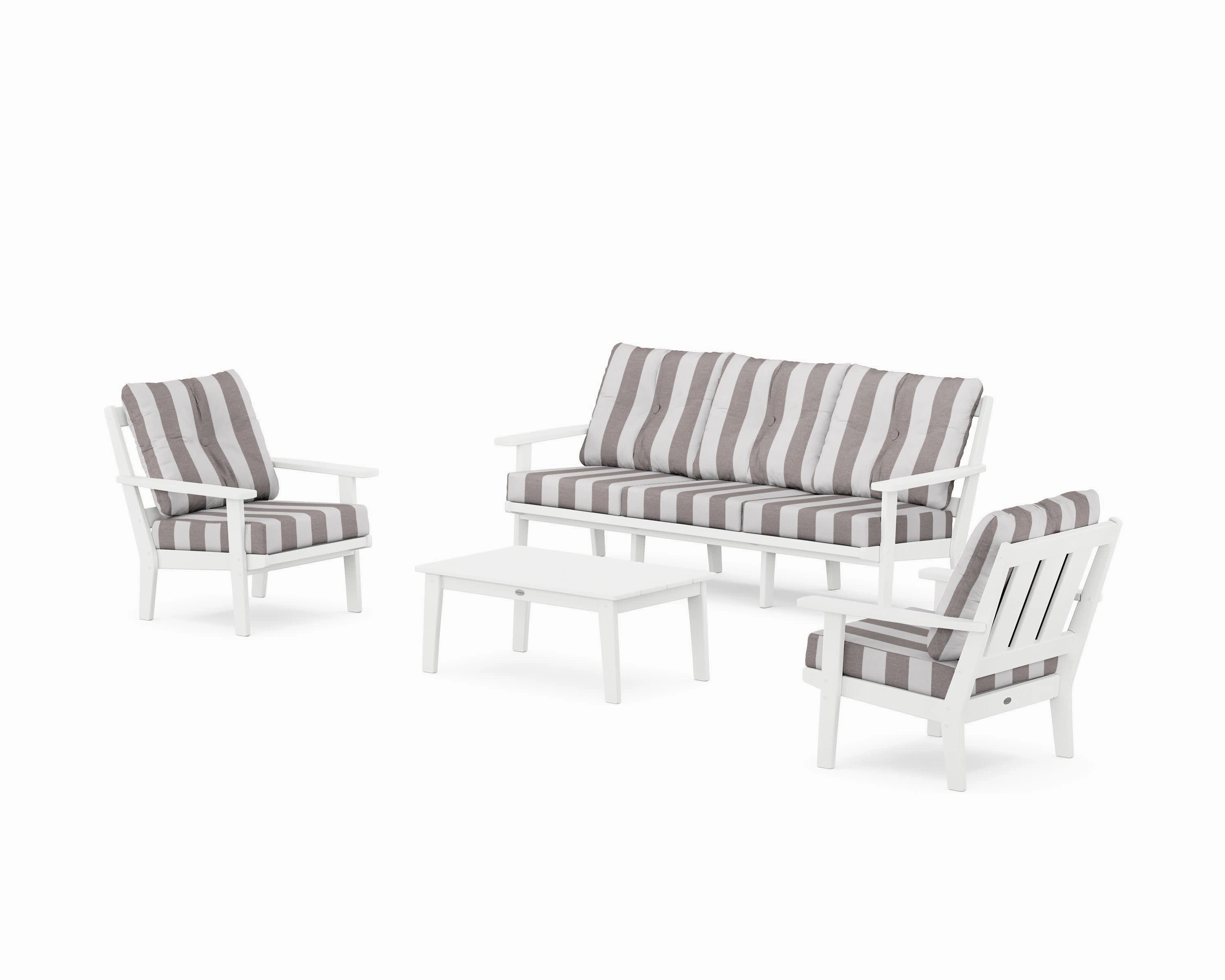 Oxford 4-Piece Deep Seating Set with Sofa