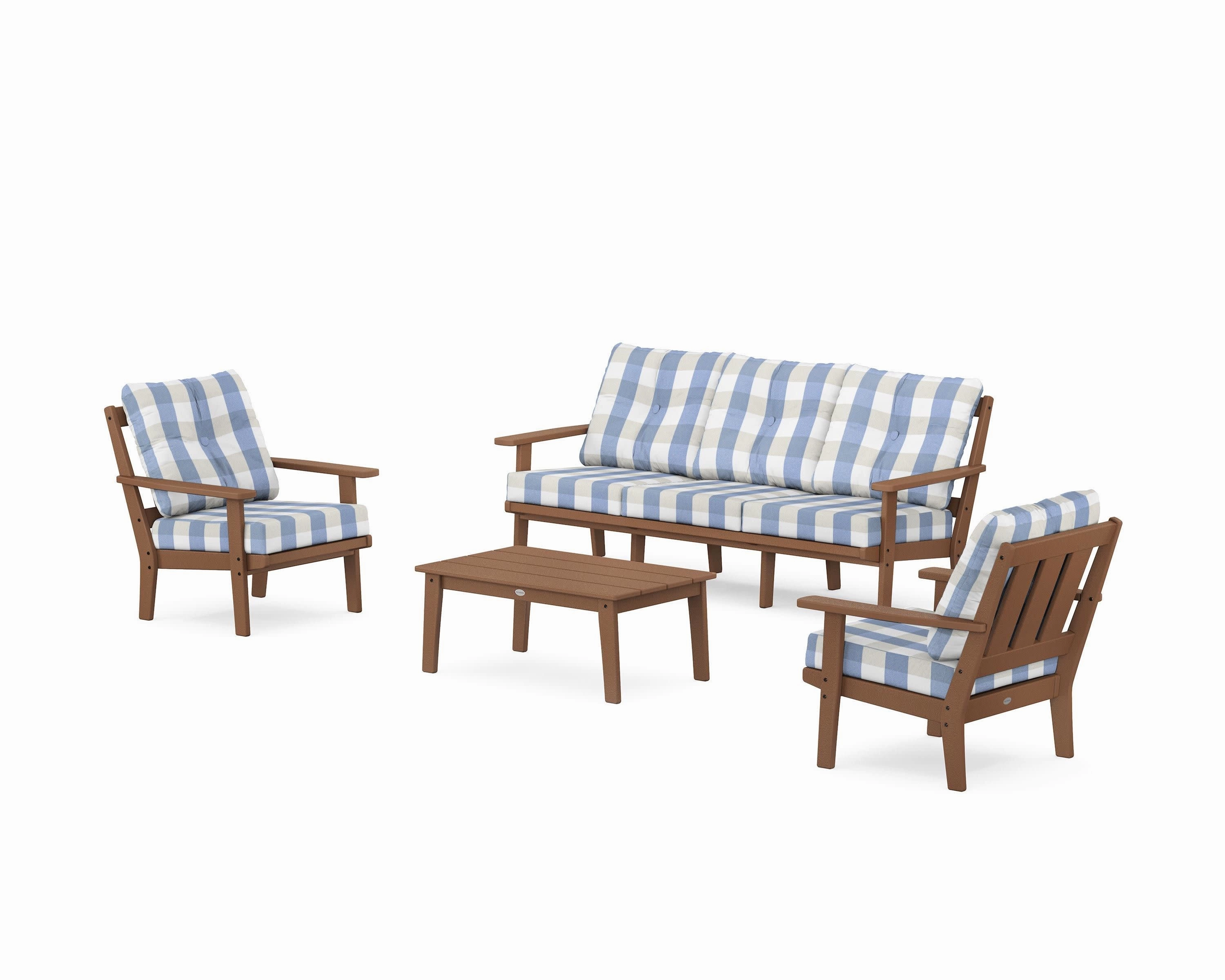Oxford 4-Piece Deep Seating Set with Sofa