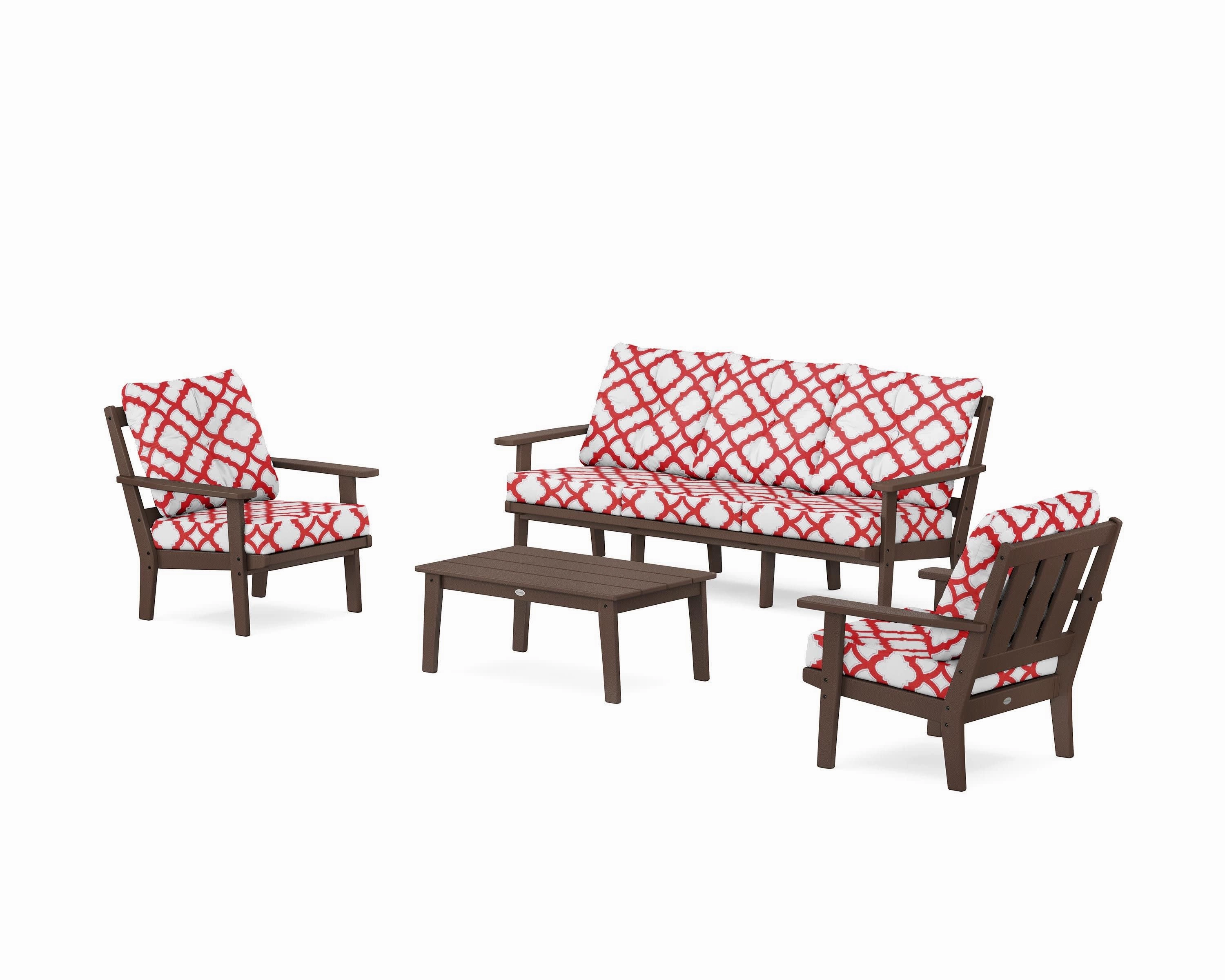 Oxford 4-Piece Deep Seating Set with Sofa