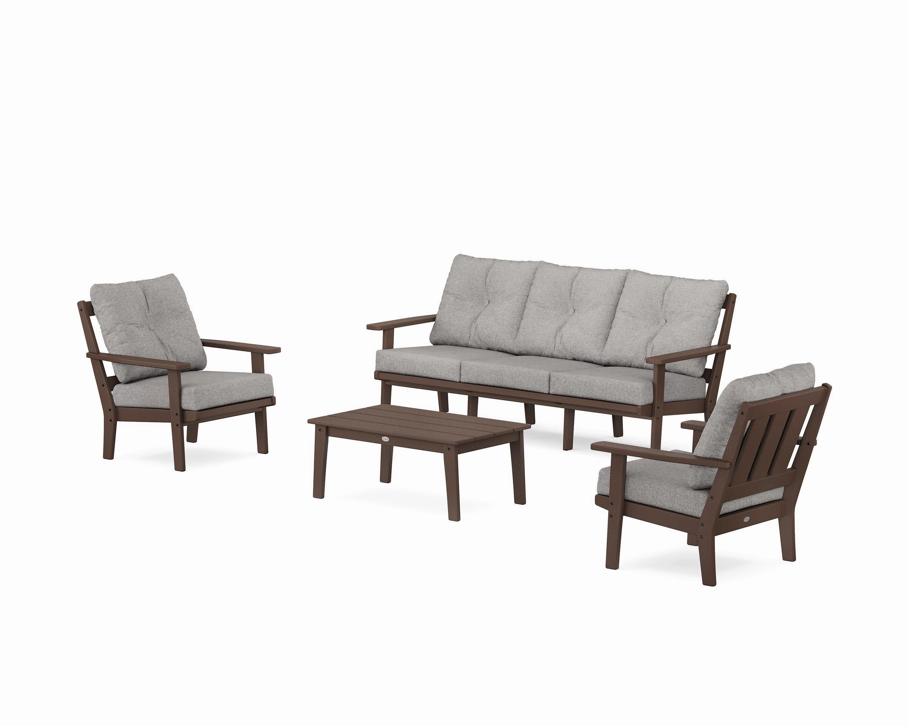 Oxford 4-Piece Deep Seating Set with Sofa