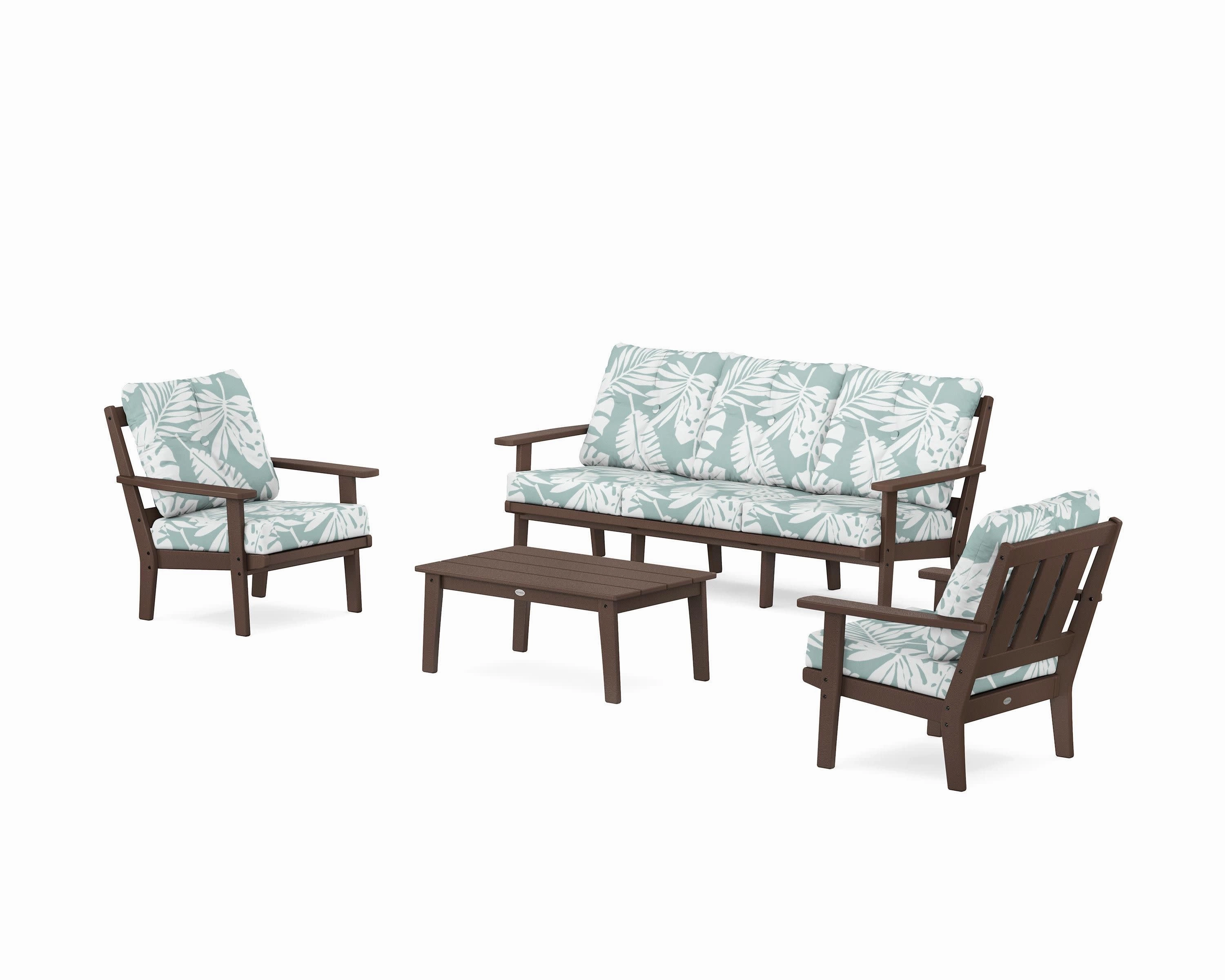 Oxford 4-Piece Deep Seating Set with Sofa
