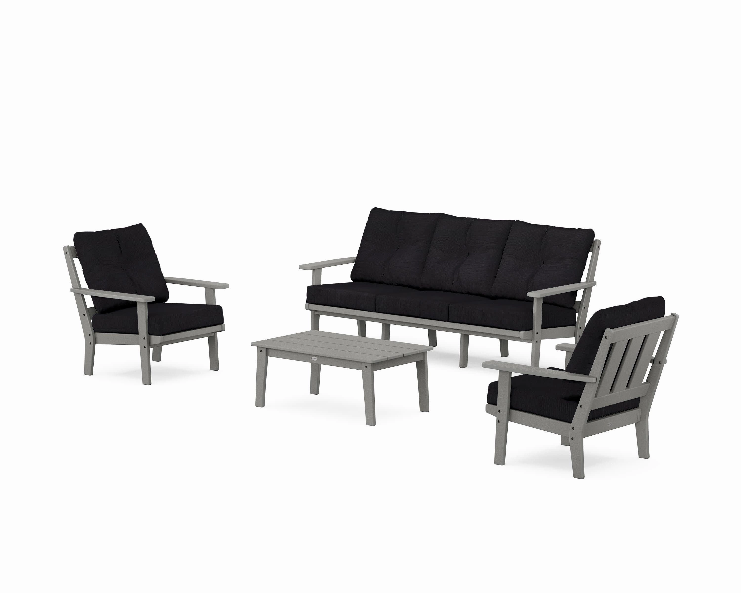 Oxford 4-Piece Deep Seating Set with Sofa