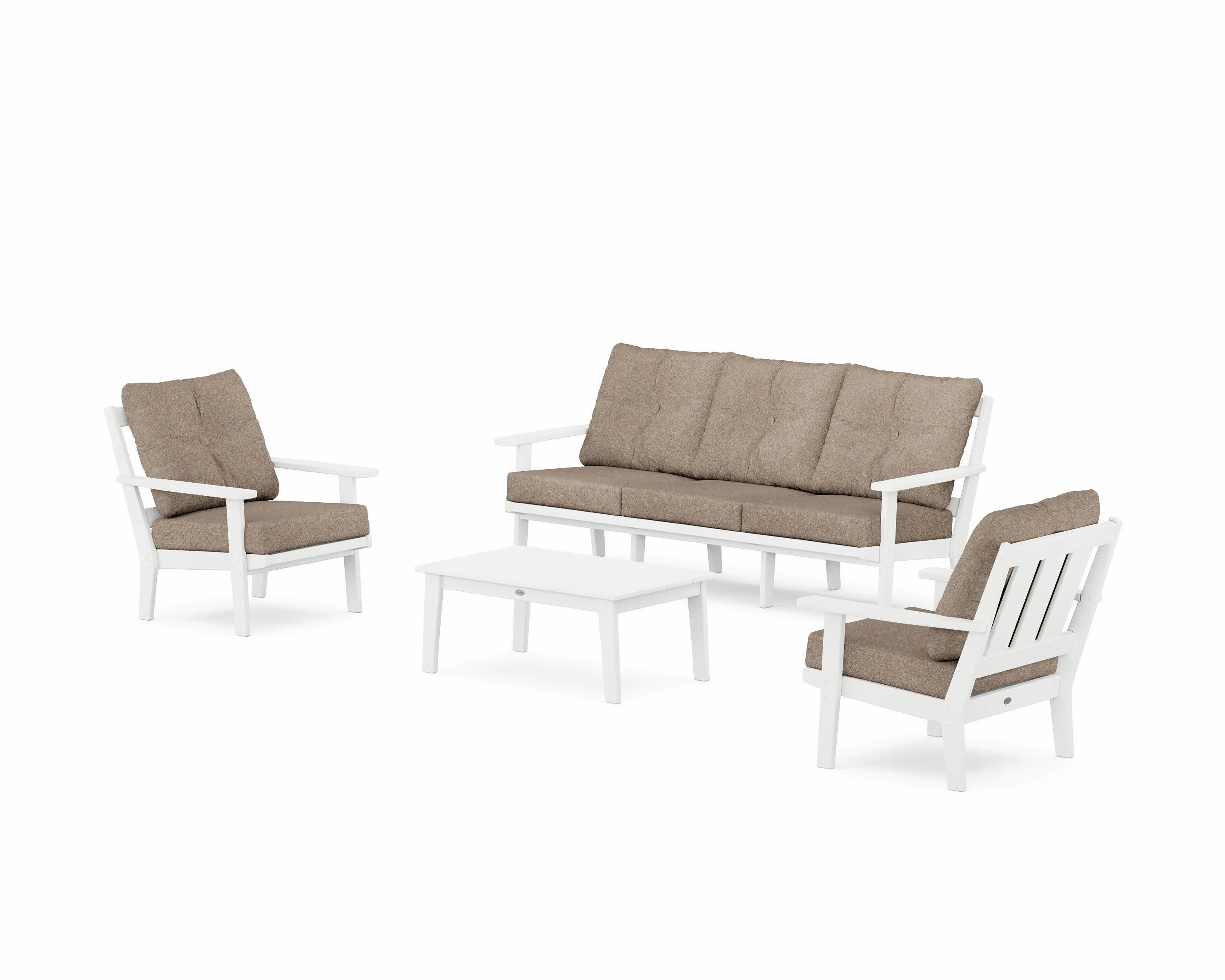 Oxford 4-Piece Deep Seating Set with Sofa