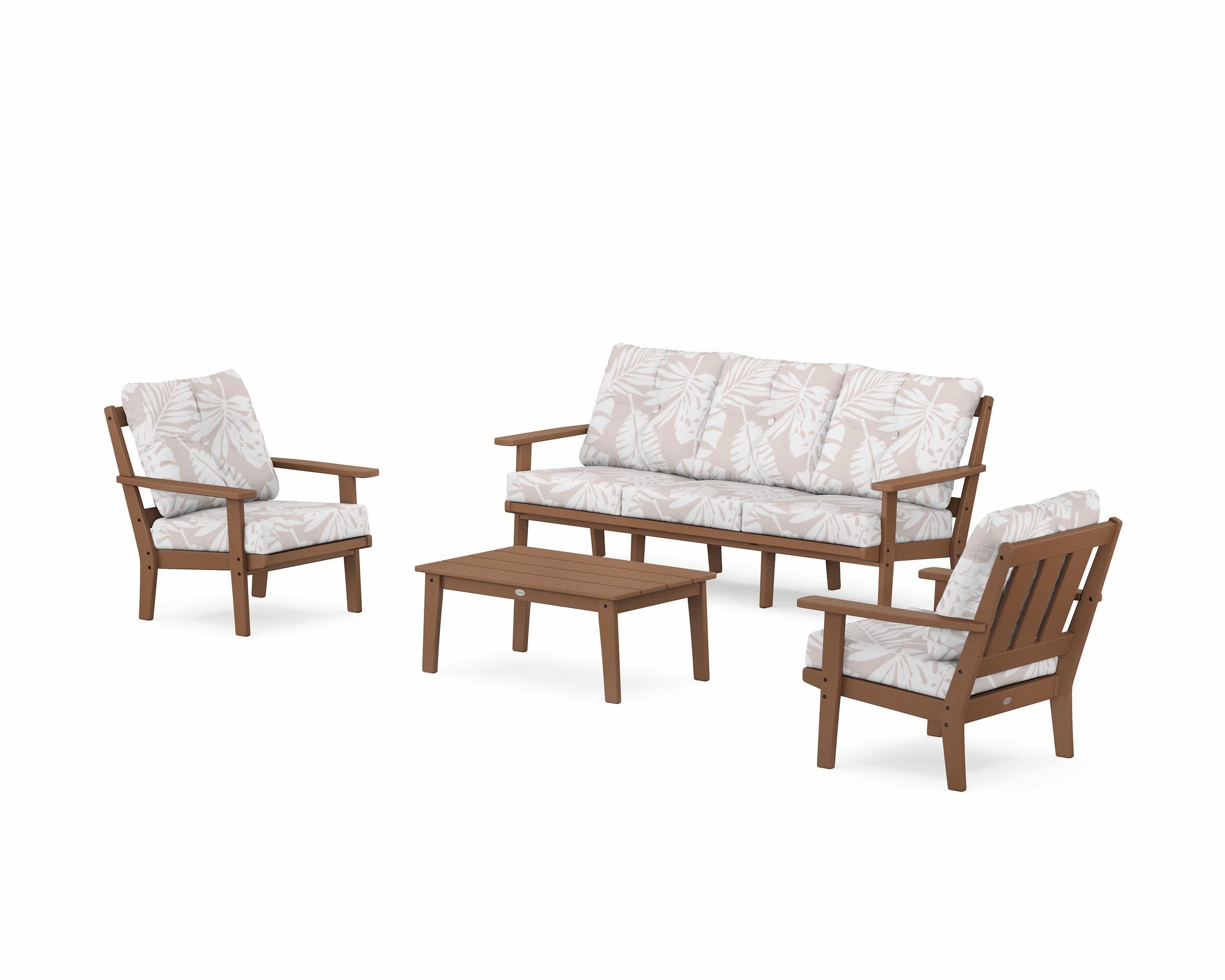 Oxford 4-Piece Deep Seating Set with Sofa