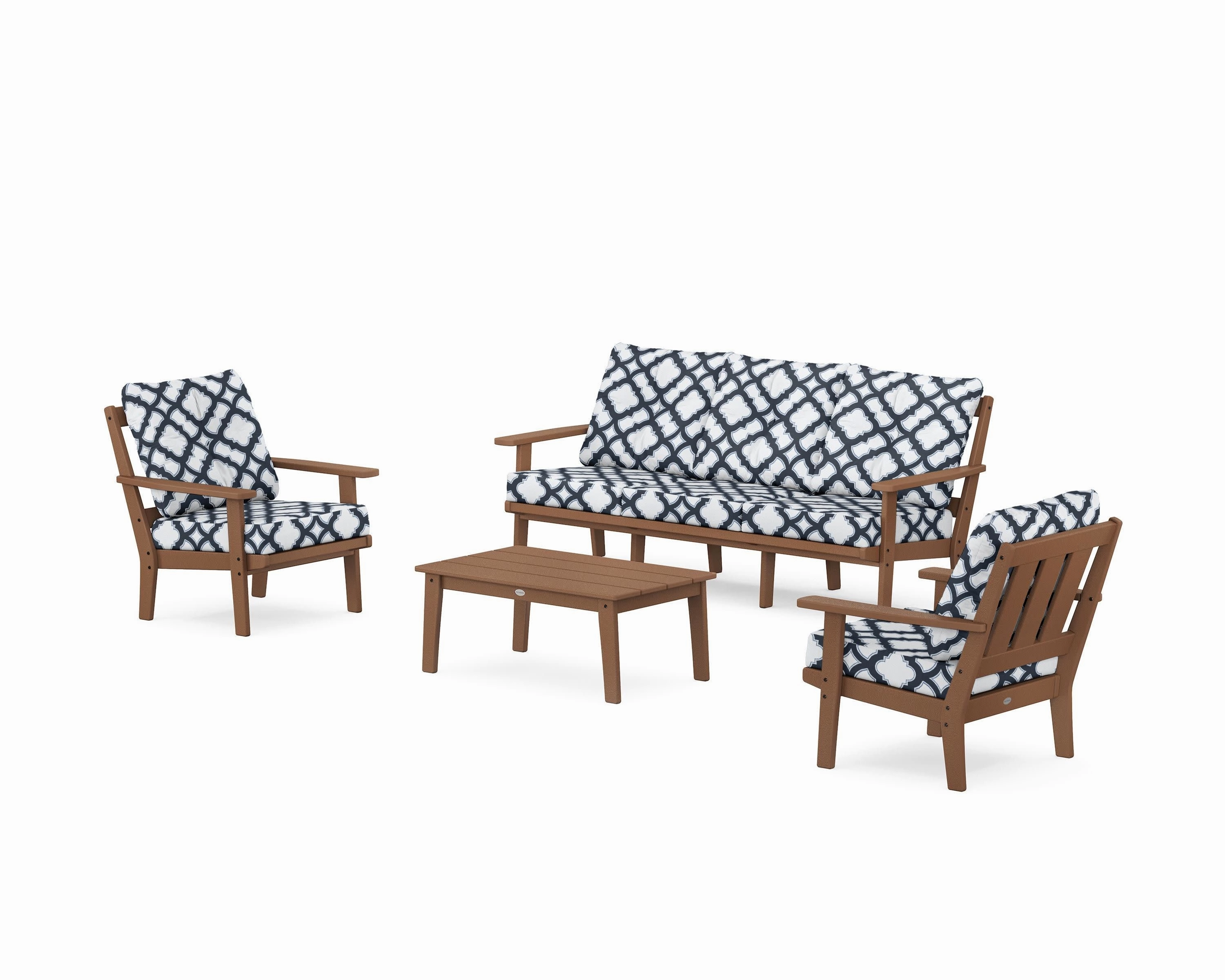 Oxford 4-Piece Deep Seating Set with Sofa