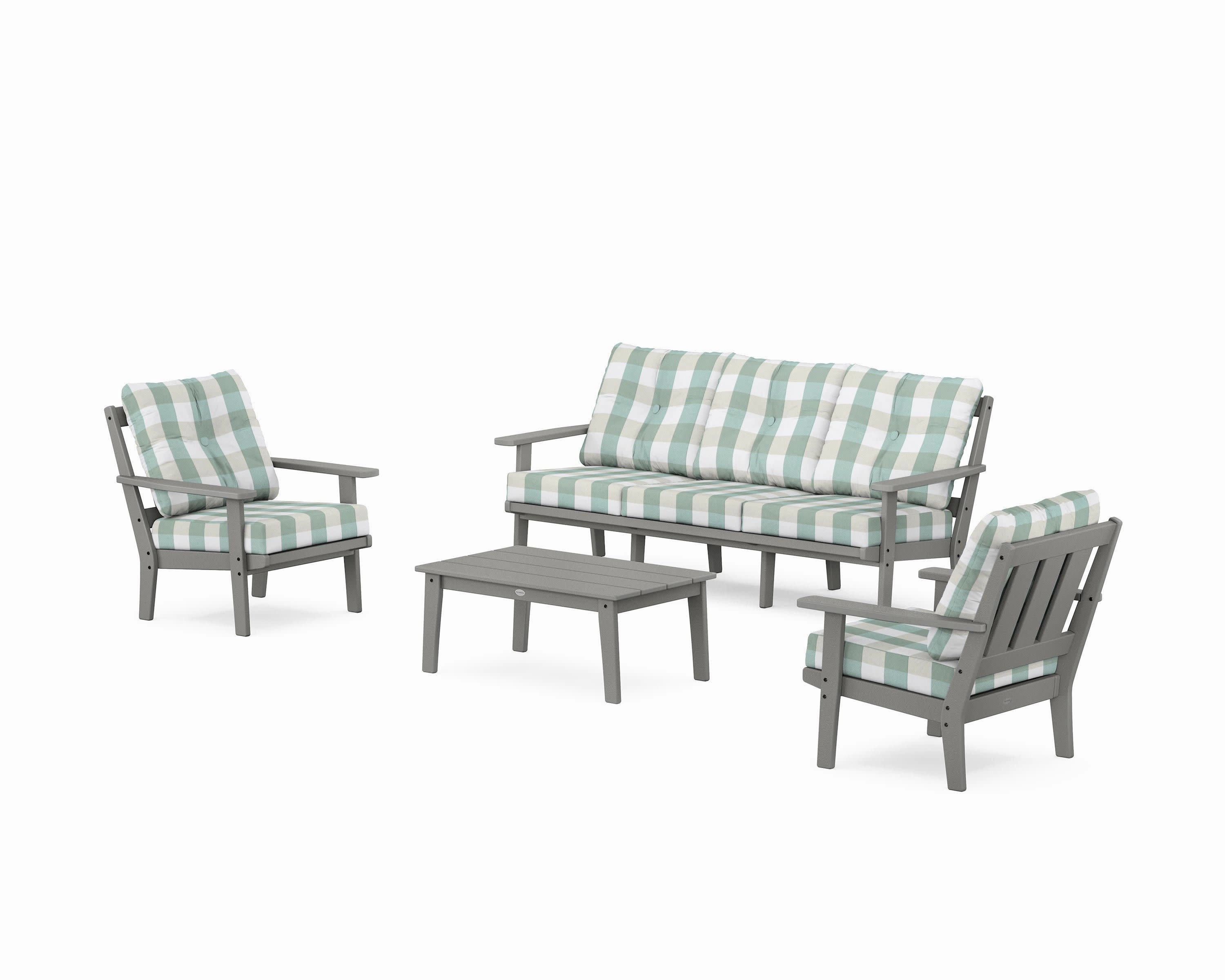 Oxford 4-Piece Deep Seating Set with Sofa