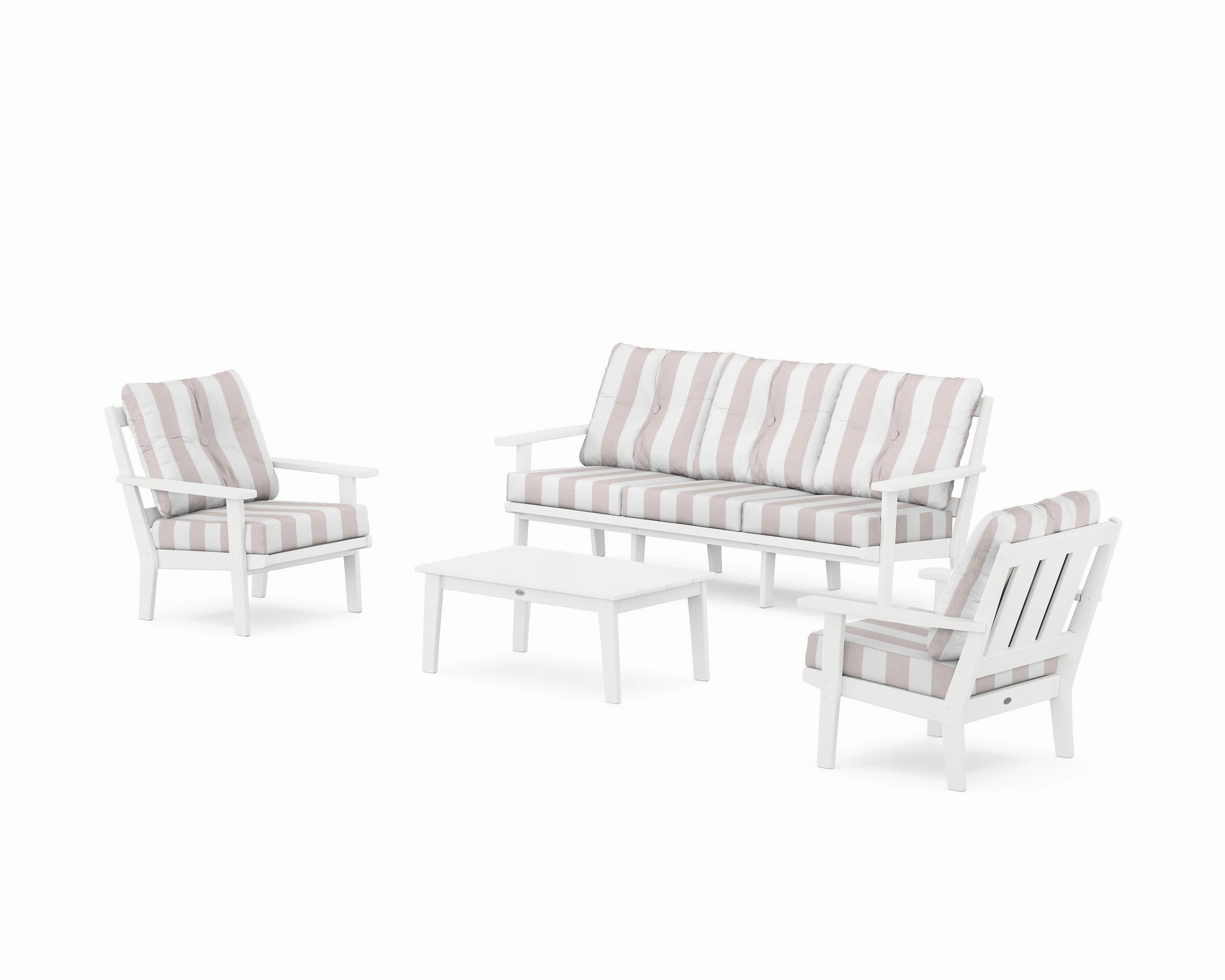 Oxford 4-Piece Deep Seating Set with Sofa