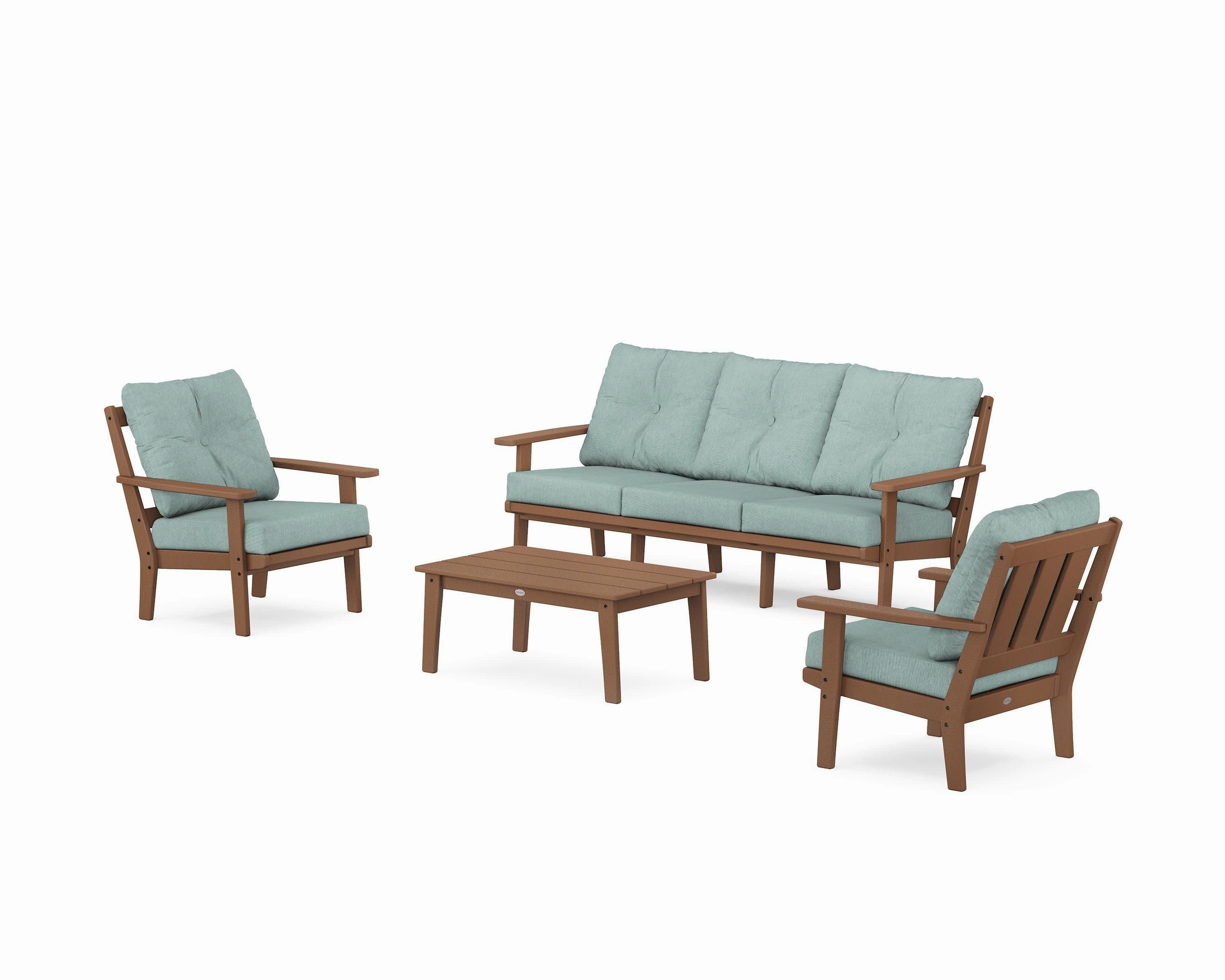 Oxford 4-Piece Deep Seating Set with Sofa