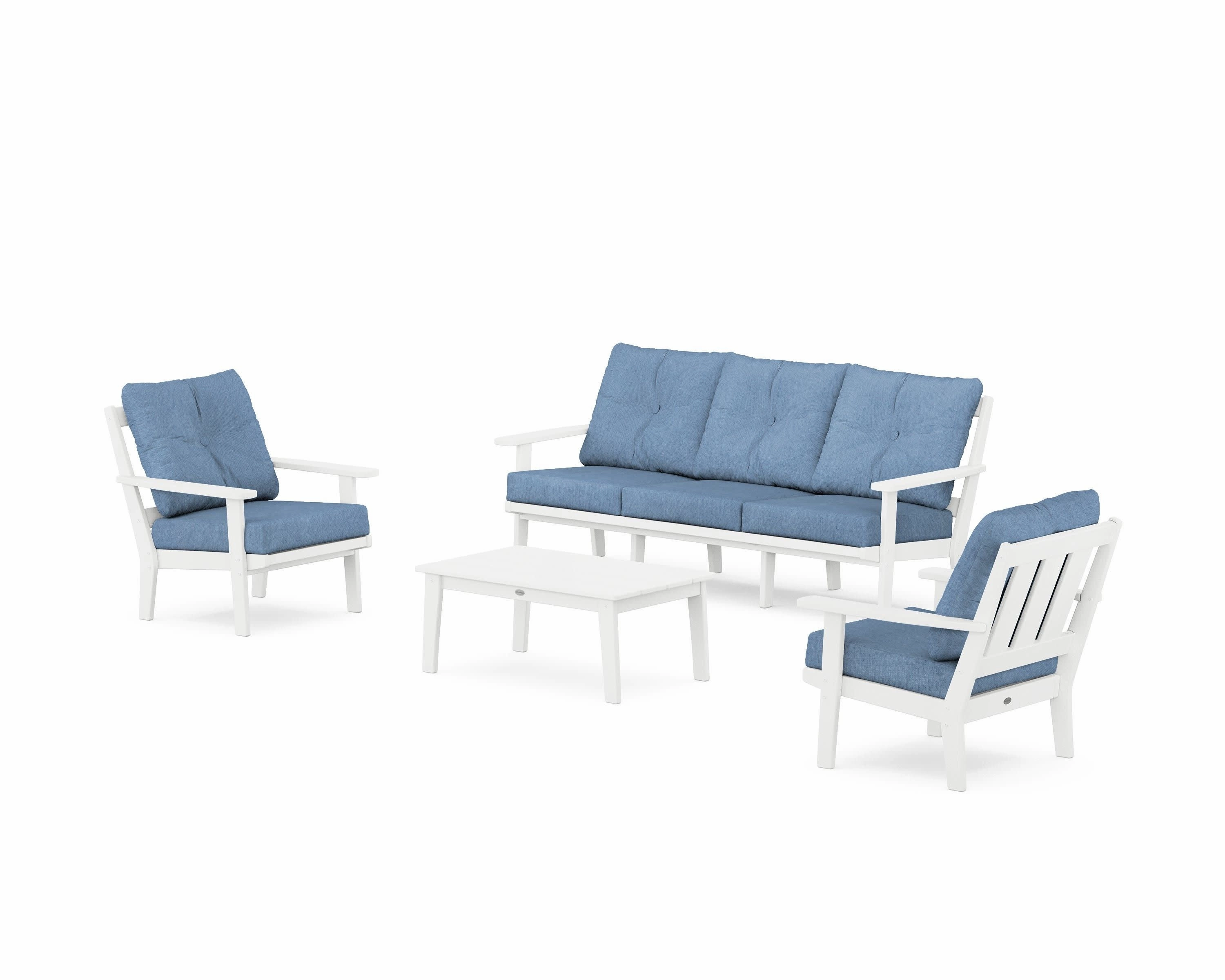 Oxford 4-Piece Deep Seating Set with Sofa