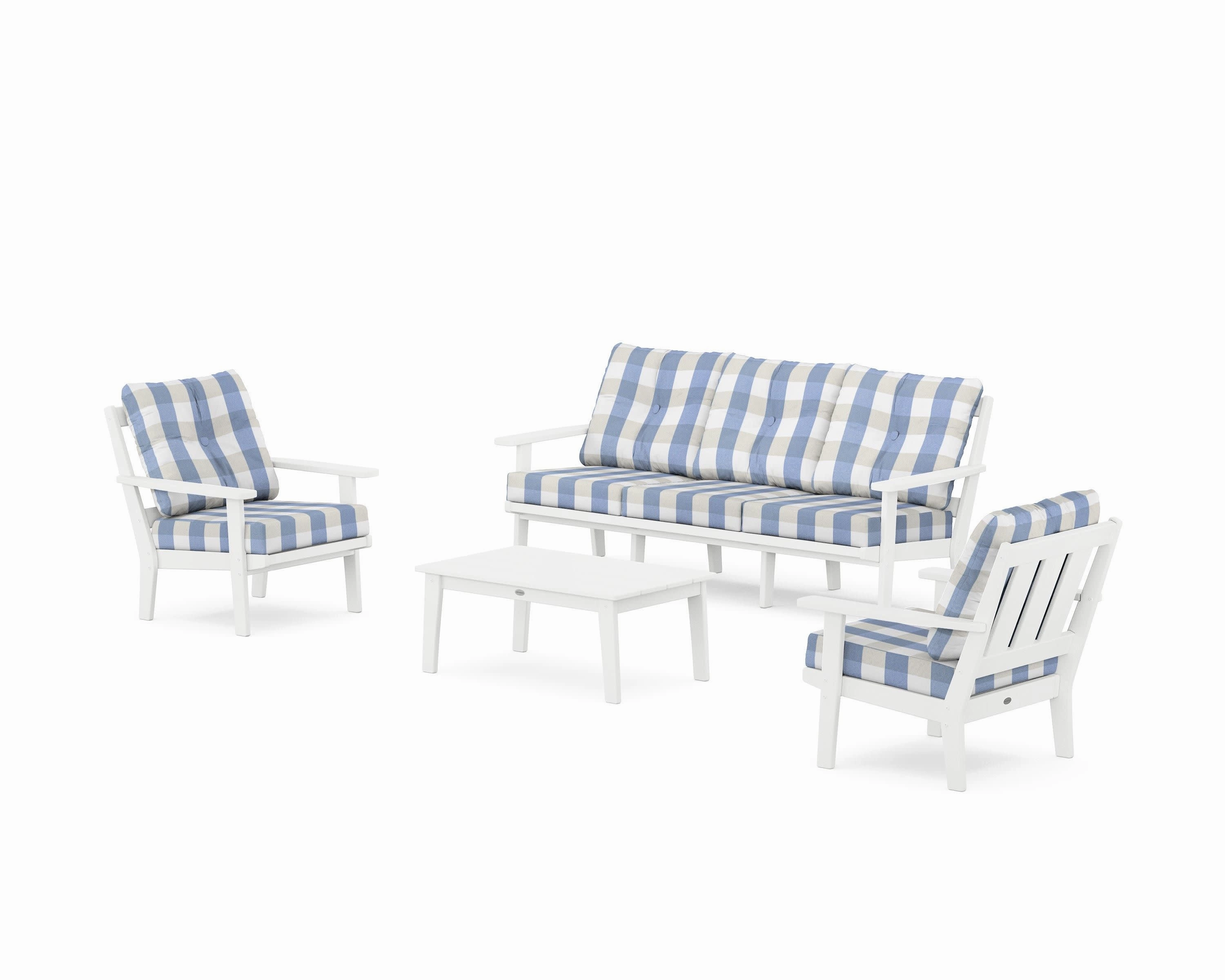 Oxford 4-Piece Deep Seating Set with Sofa