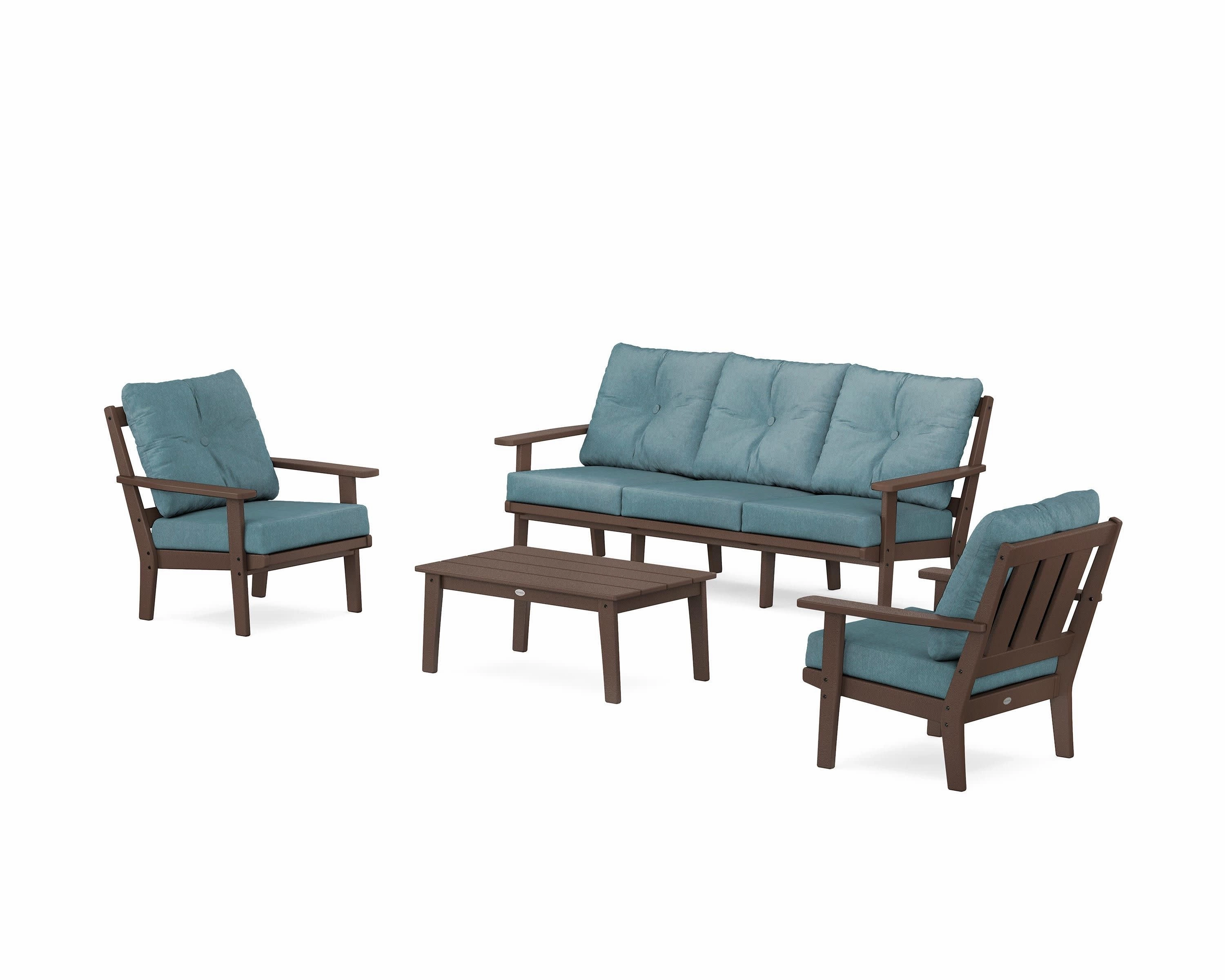 Oxford 4-Piece Deep Seating Set with Sofa