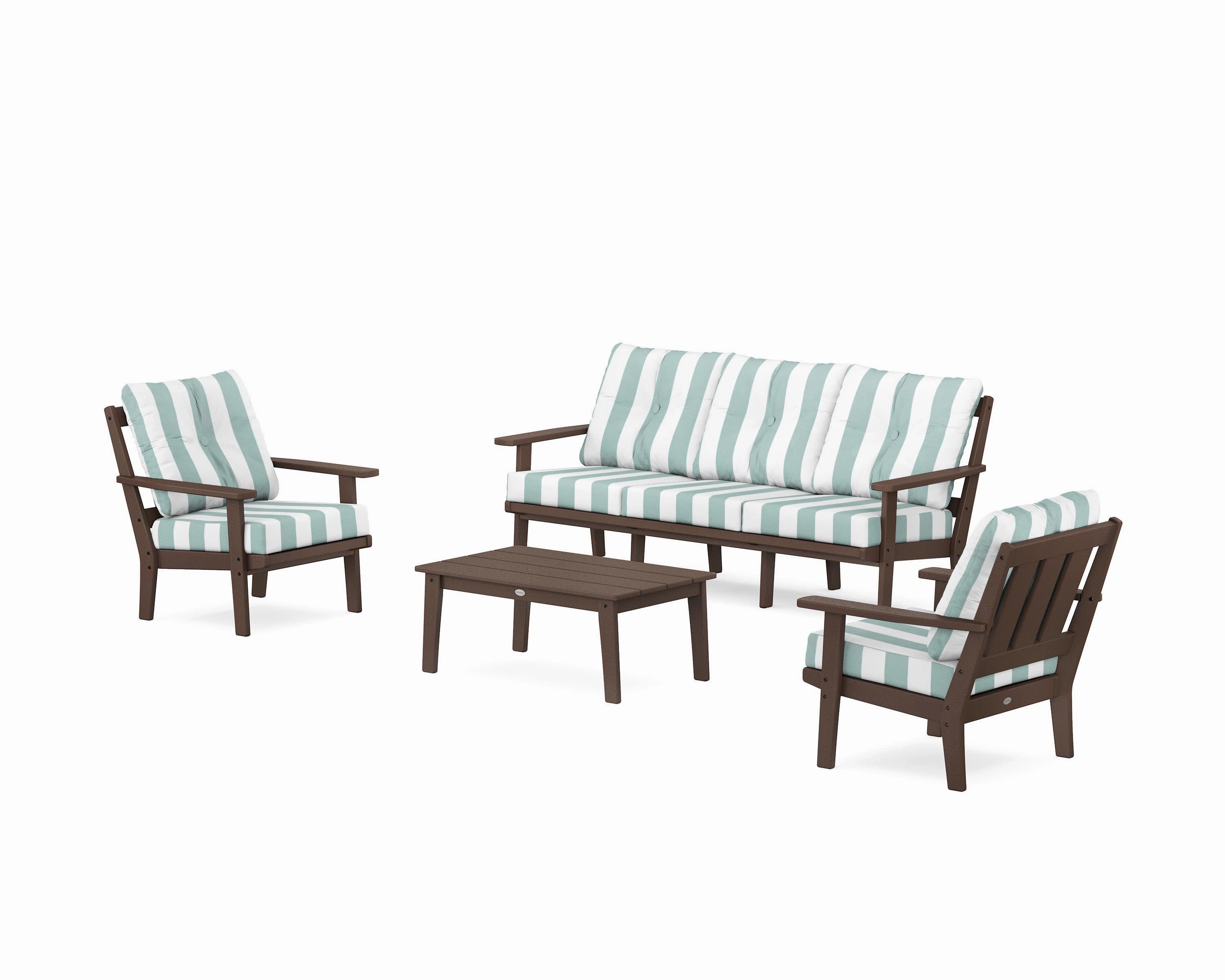 Oxford 4-Piece Deep Seating Set with Sofa