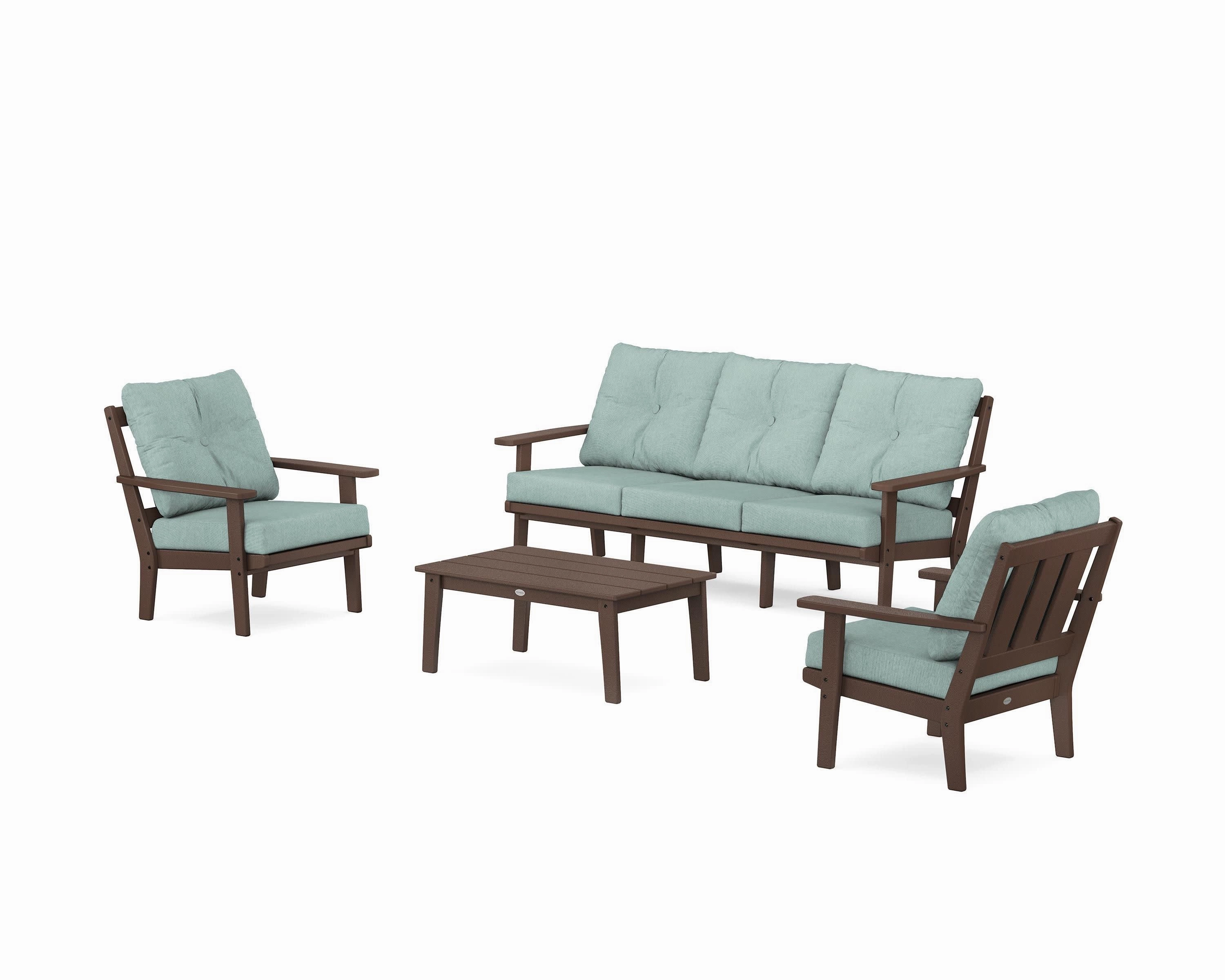Oxford 4-Piece Deep Seating Set with Sofa