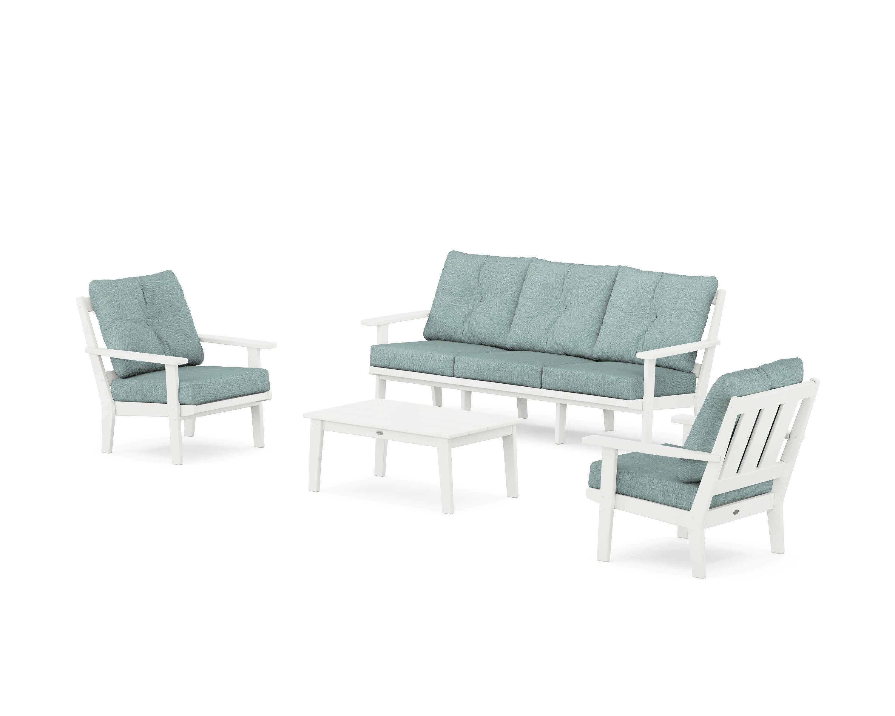 Oxford 4-Piece Deep Seating Set with Sofa