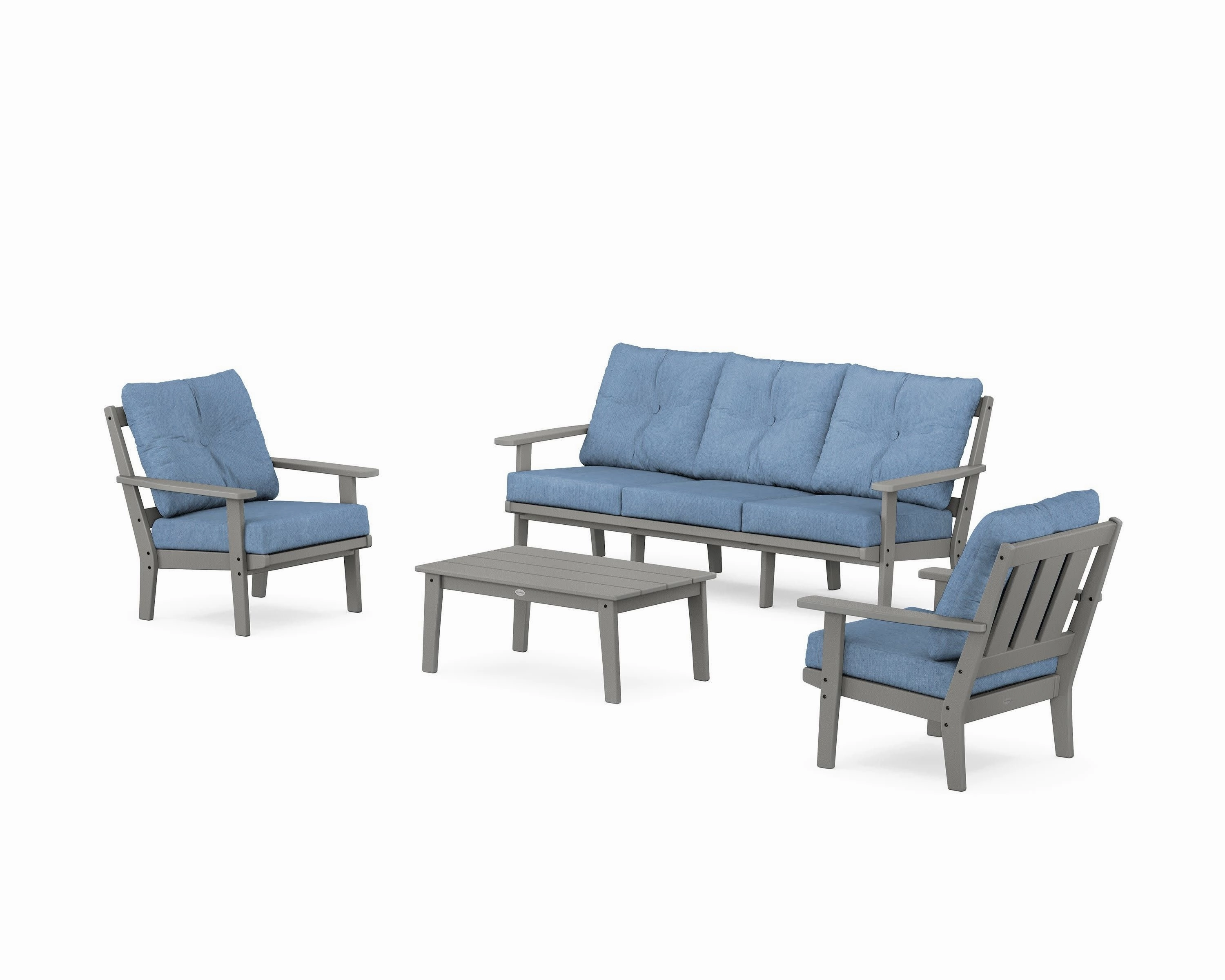 Oxford 4-Piece Deep Seating Set with Sofa