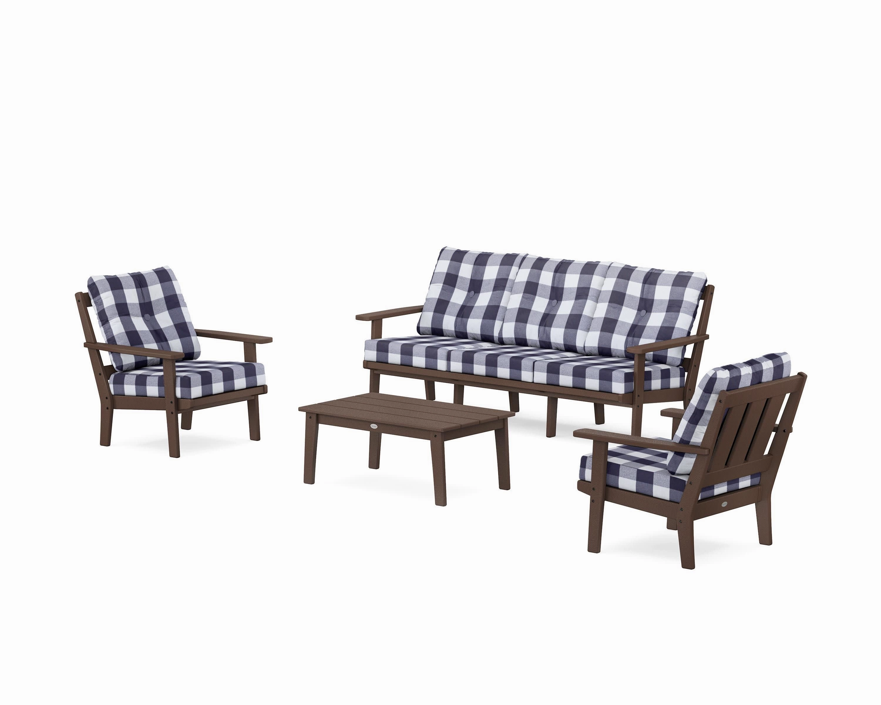 Oxford 4-Piece Deep Seating Set with Sofa