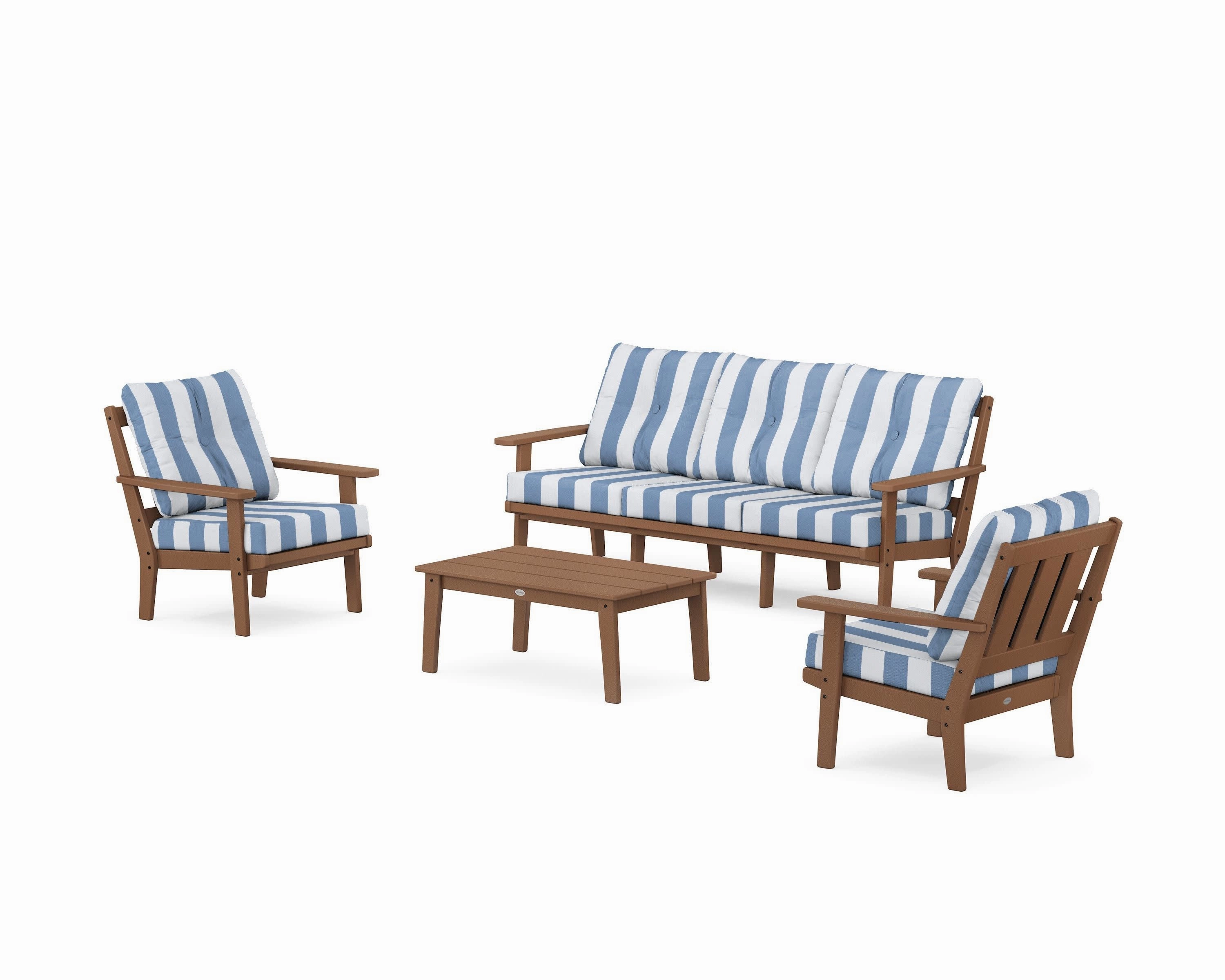 Oxford 4-Piece Deep Seating Set with Sofa