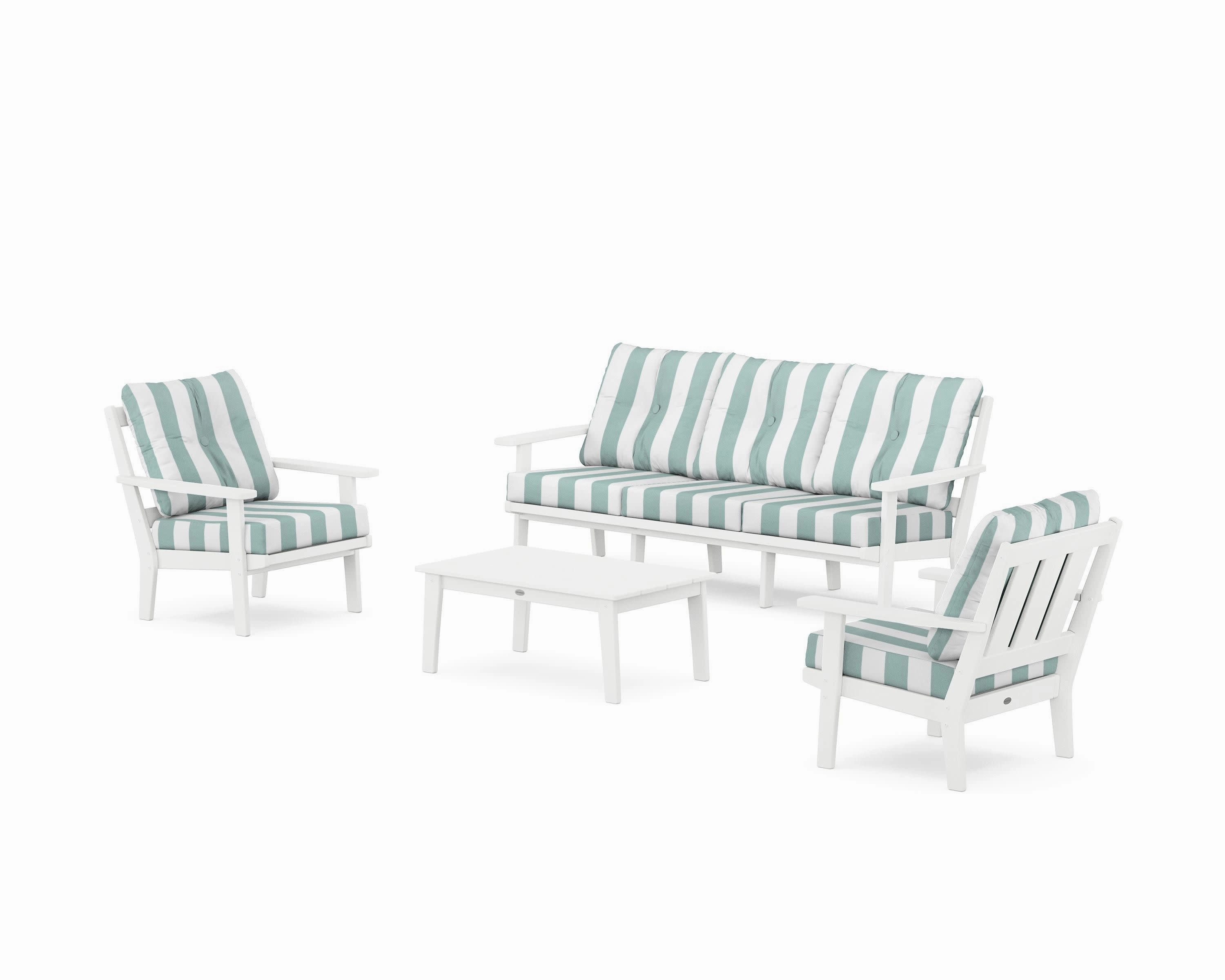 Oxford 4-Piece Deep Seating Set with Sofa