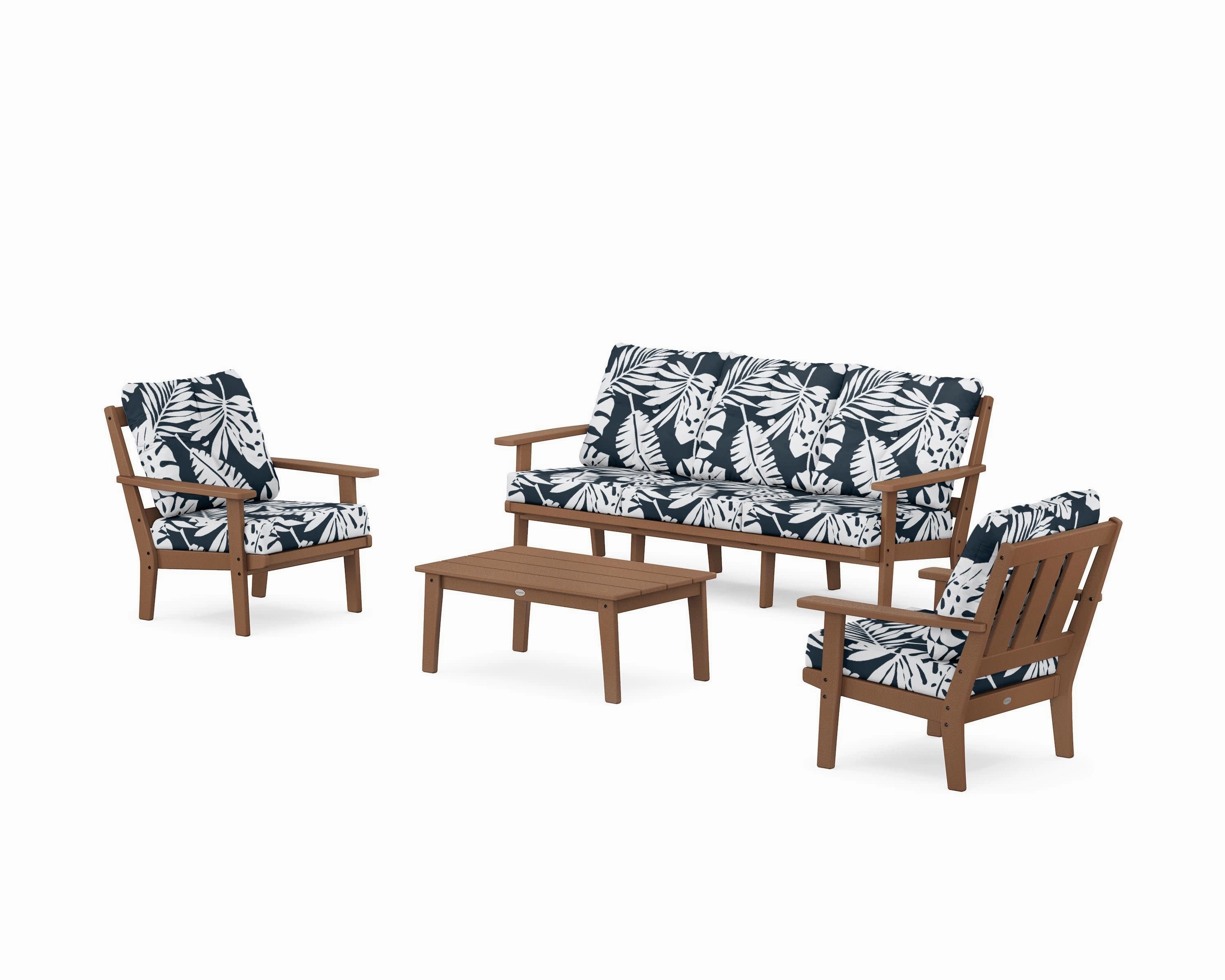 Oxford 4-Piece Deep Seating Set with Sofa