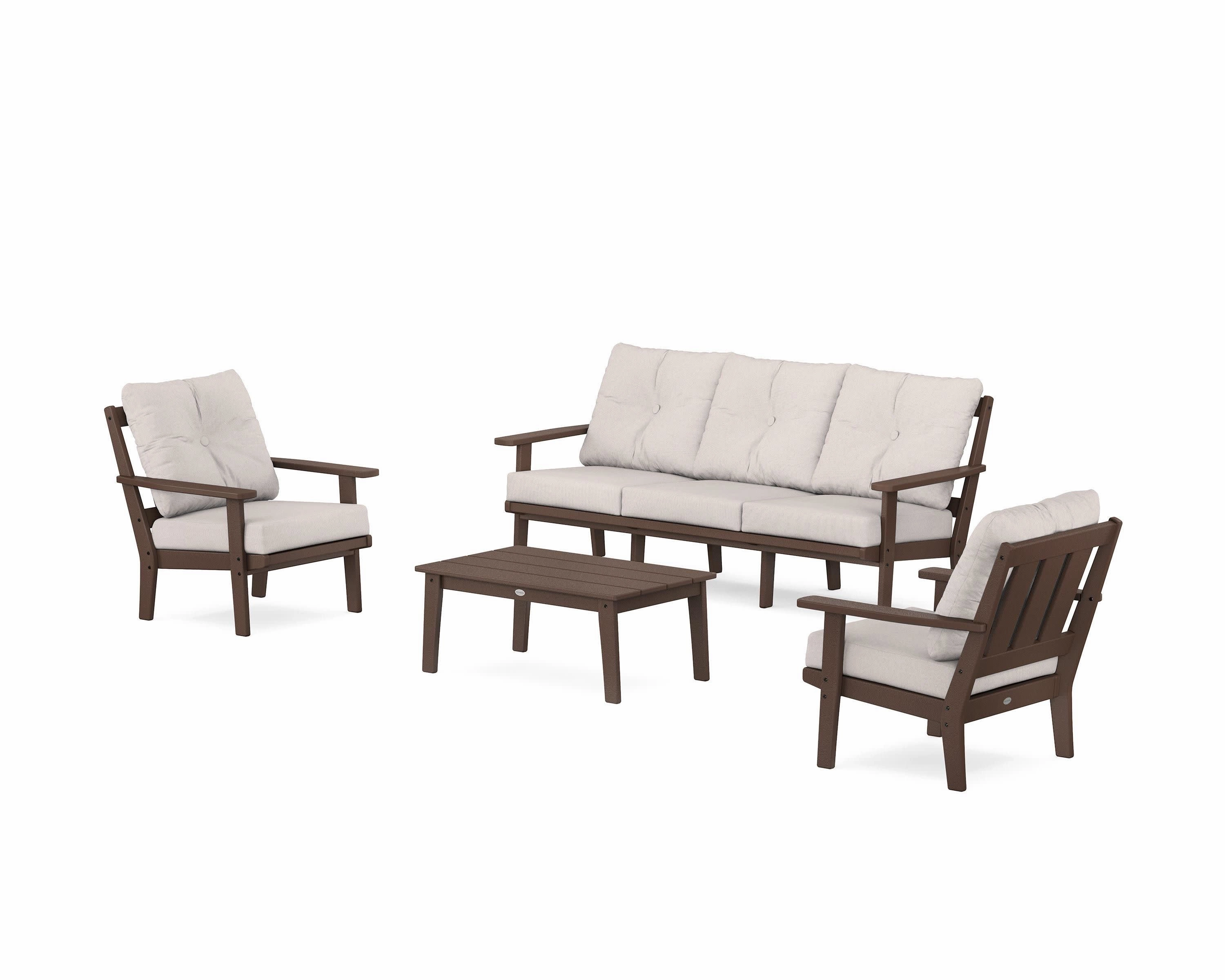 Oxford 4-Piece Deep Seating Set with Sofa
