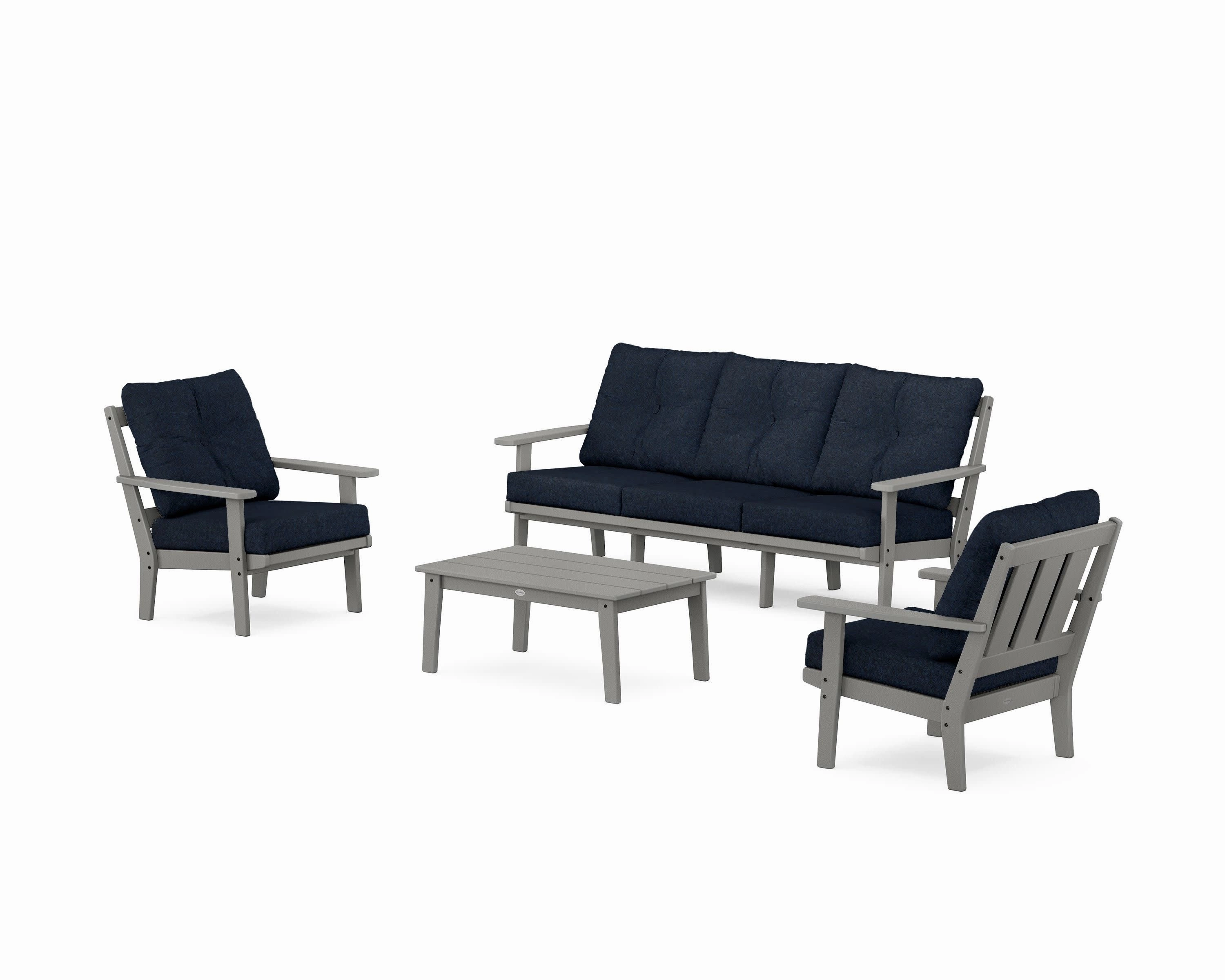 Oxford 4-Piece Deep Seating Set with Sofa