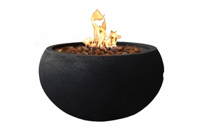 Pacaya Concrete Lava Stone Fire Bowl (Modeno)  Propaneoutdoor patio furniture set