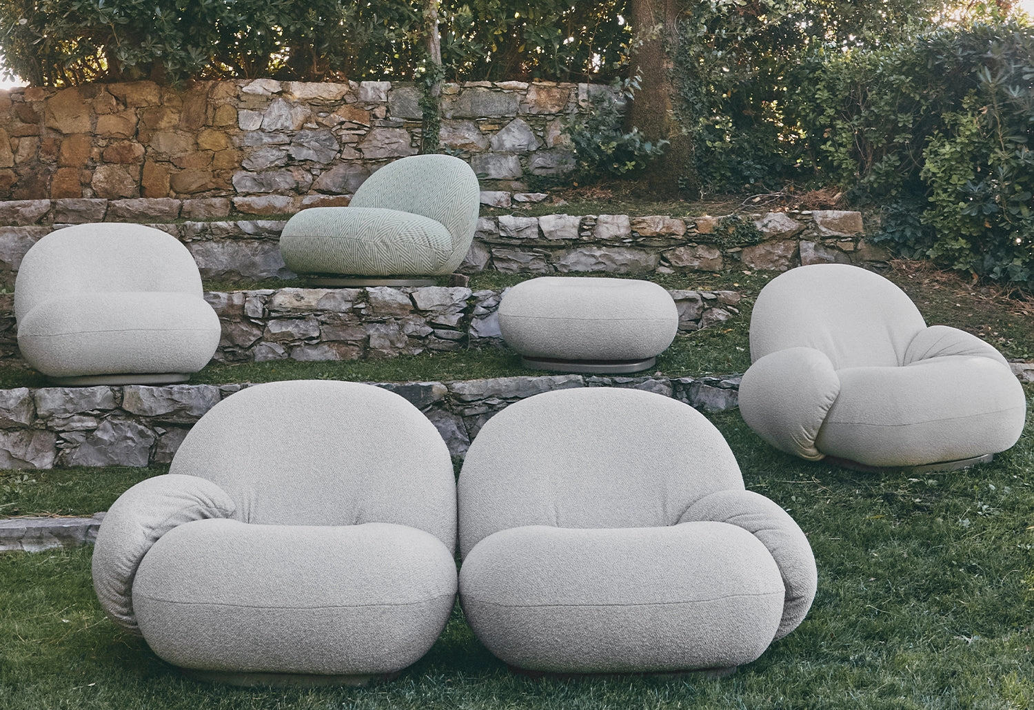 Pacha Outdoor Ottoman
