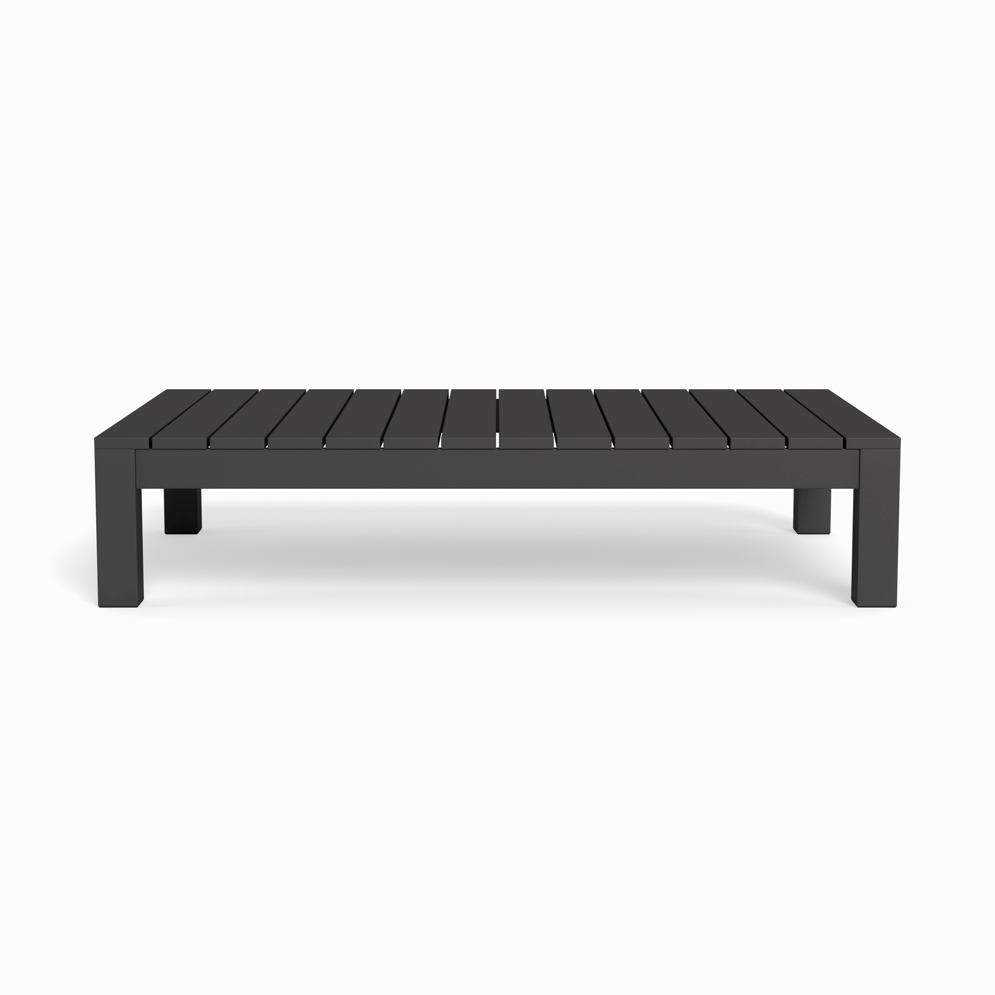Pacific Aluminum Coffee Tableoutdoor coffee table for patio or lounge