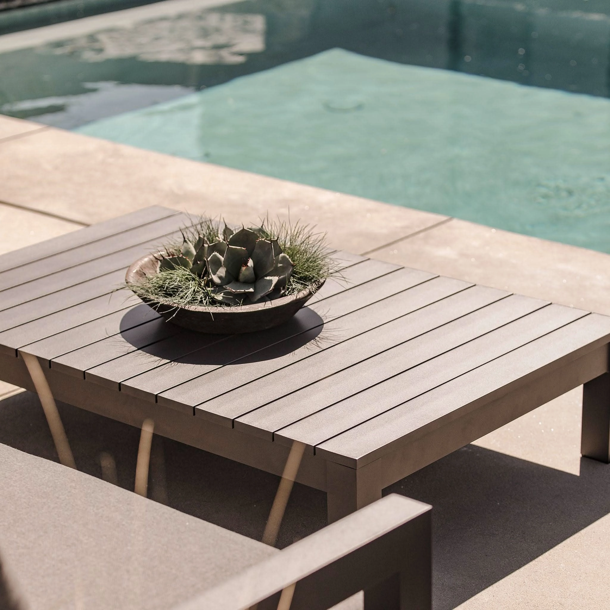 Pacific Aluminum Coffee Table