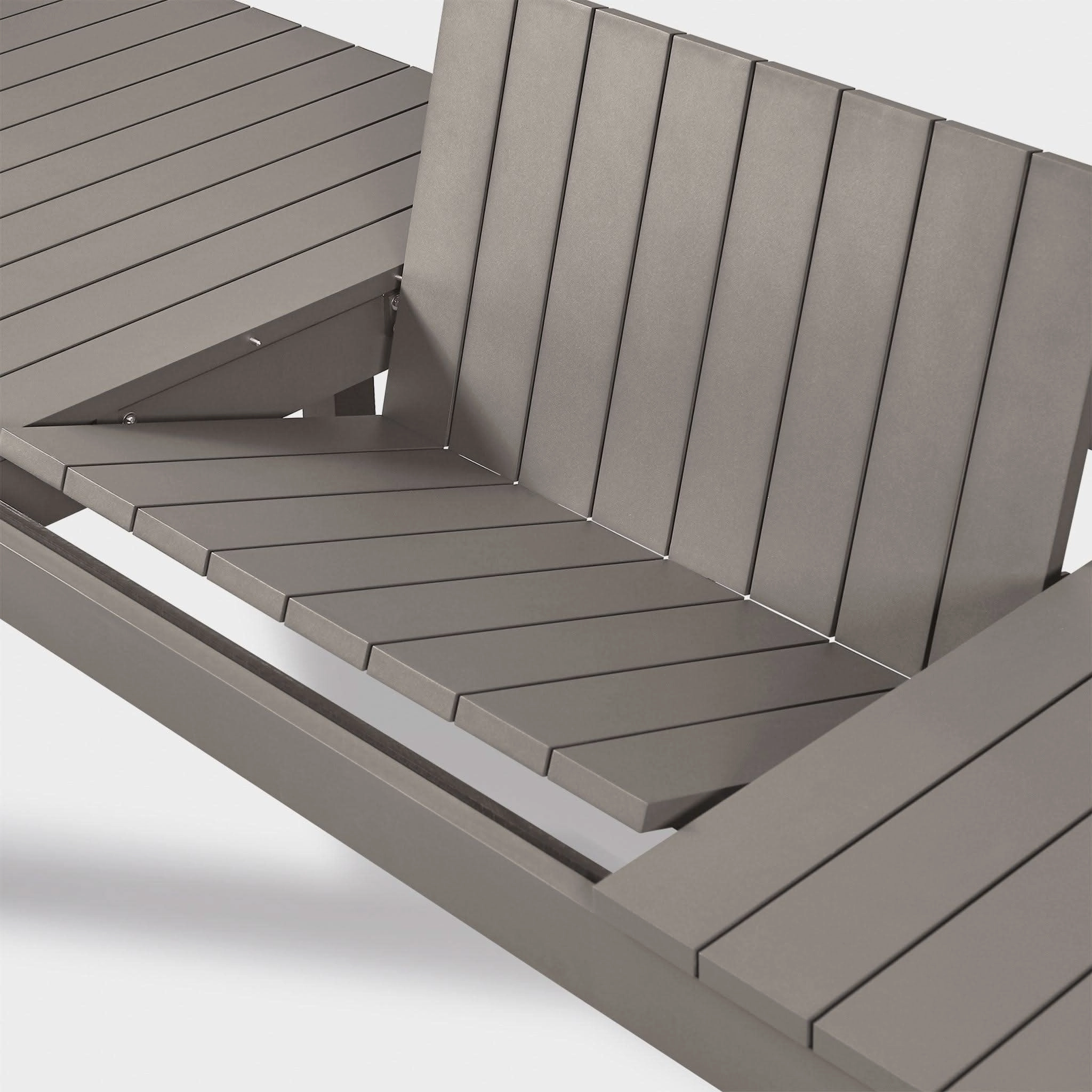 Pacific Aluminum Extension Dining Table