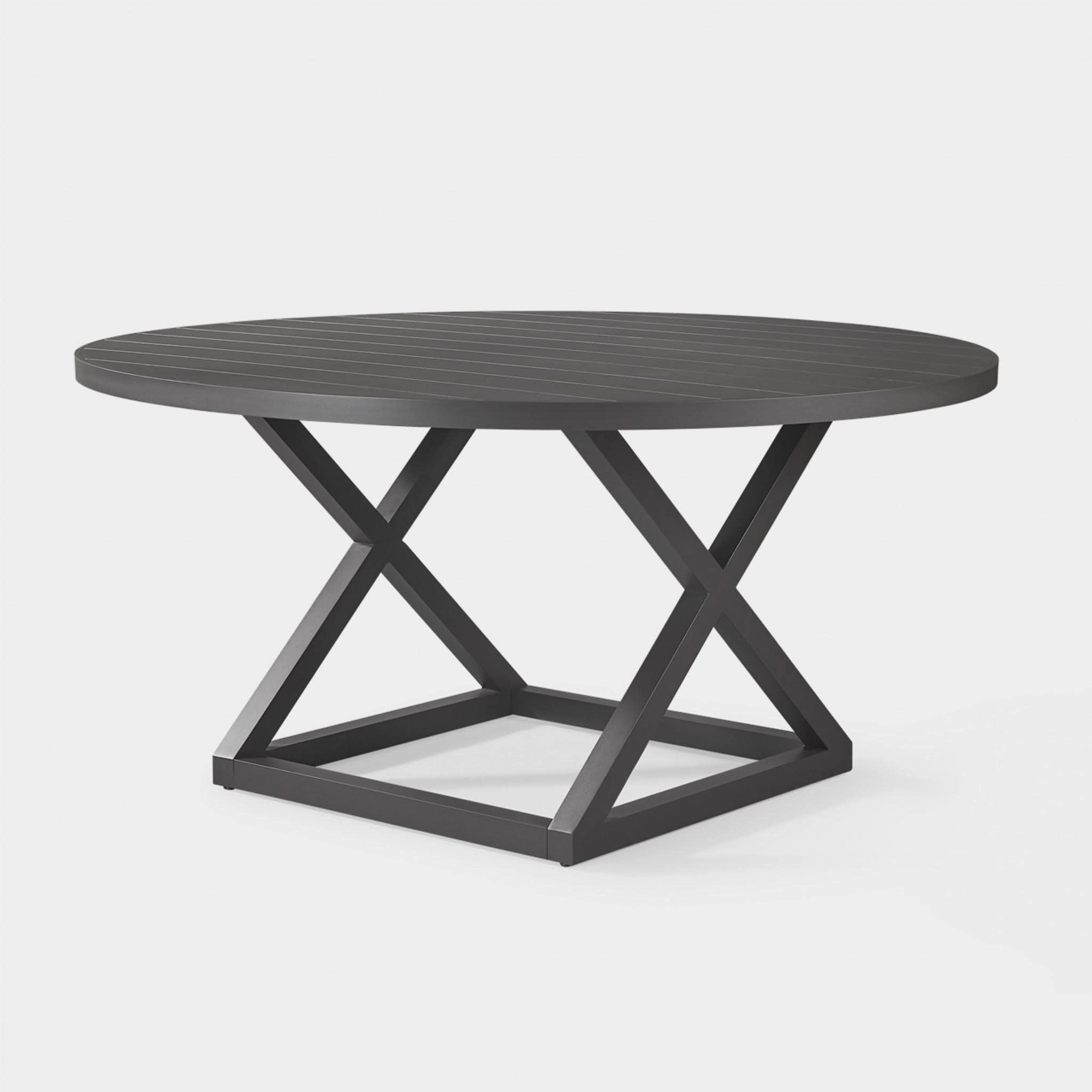 Pacific Aluminum Round Dining Table 60"