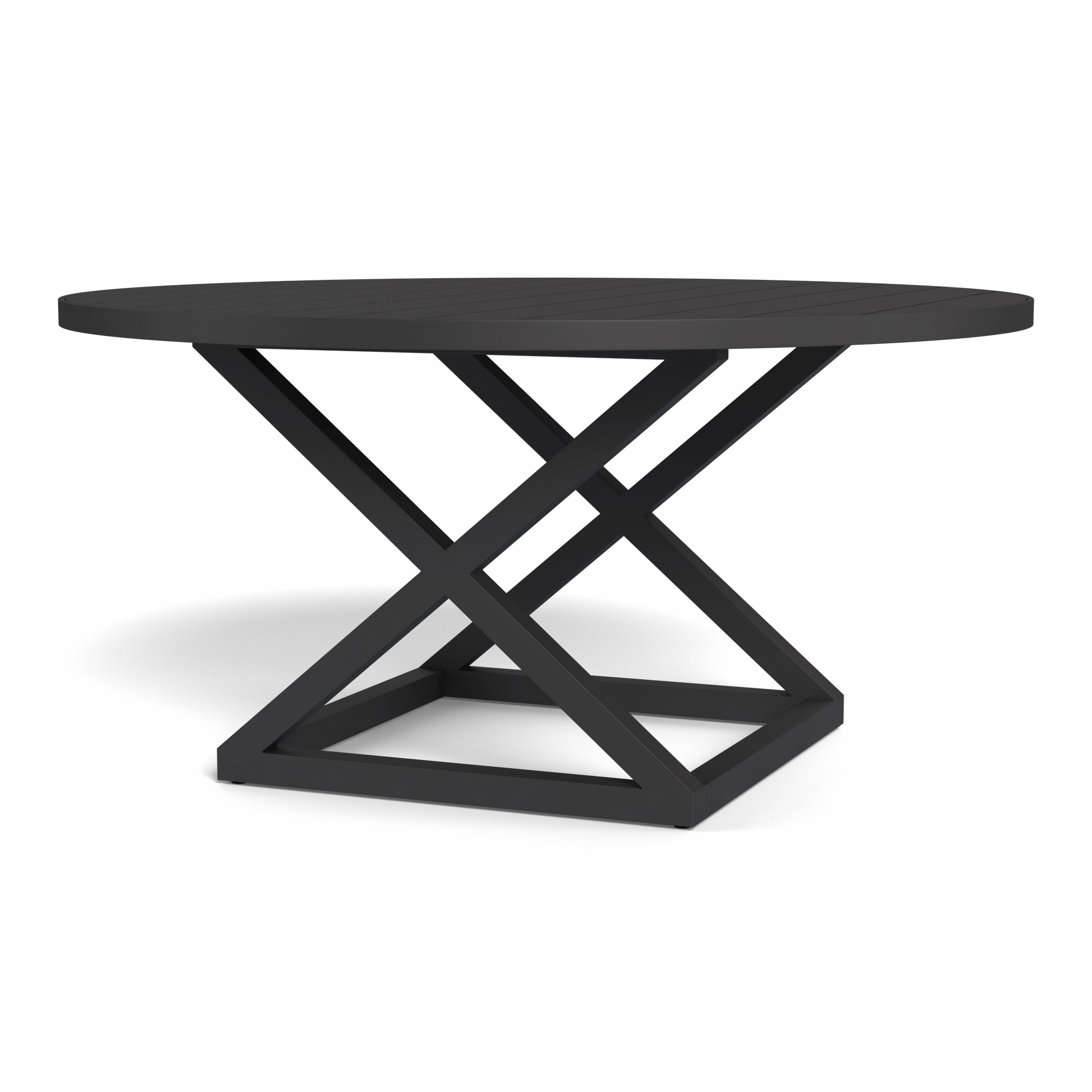 Pacific Aluminum Round Dining Table 60"