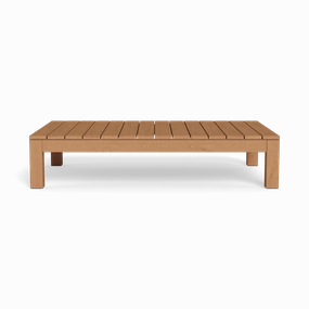 Pacific Teak Coffee Tableoutdoor coffee table for patio or lounge