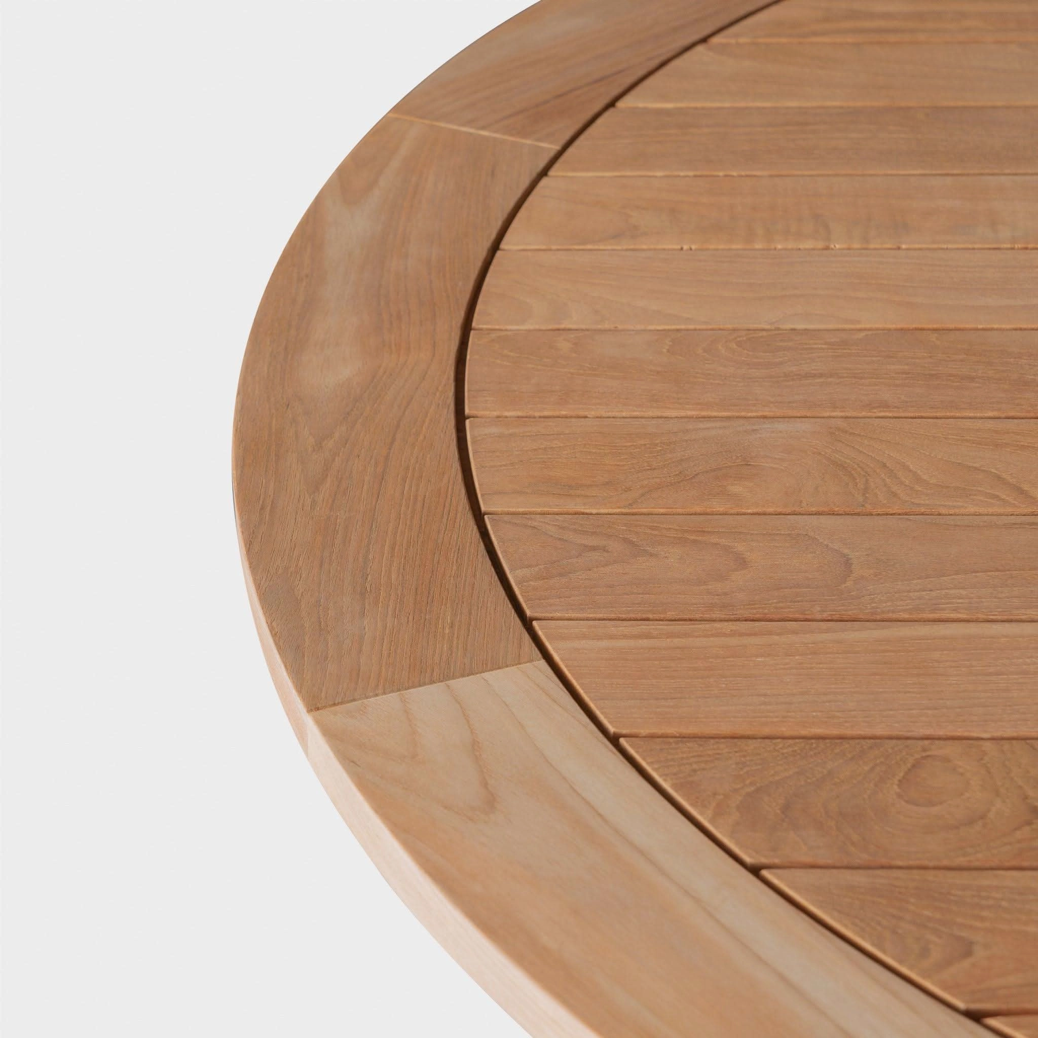 Pacific Teak Round Dining Table 60"