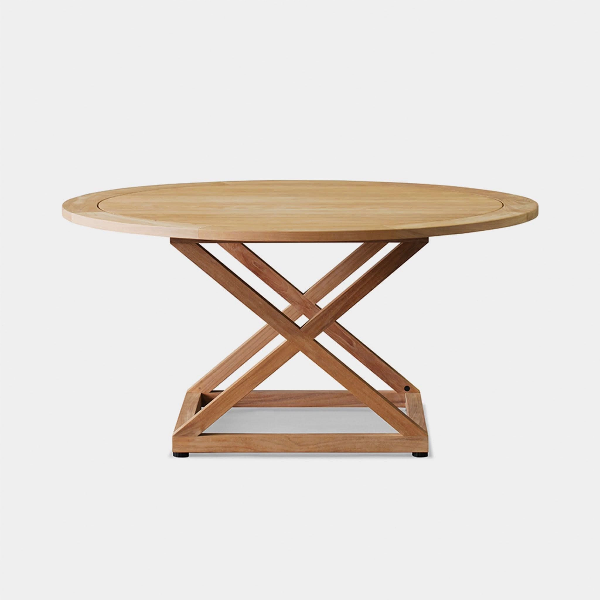 Pacific Teak Round Dining Table 60"