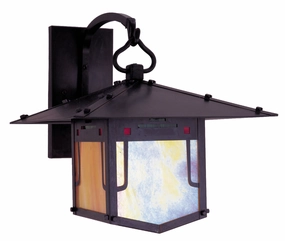 Pagoda One Light Wall Mount BronzeOutdoor wall sconces with motion sensor