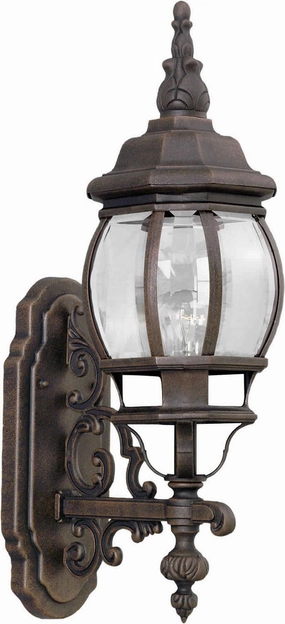 Painted Rust A One Light Outdoor Lantern Painted RustOutdoor wall sconces with motion sensor