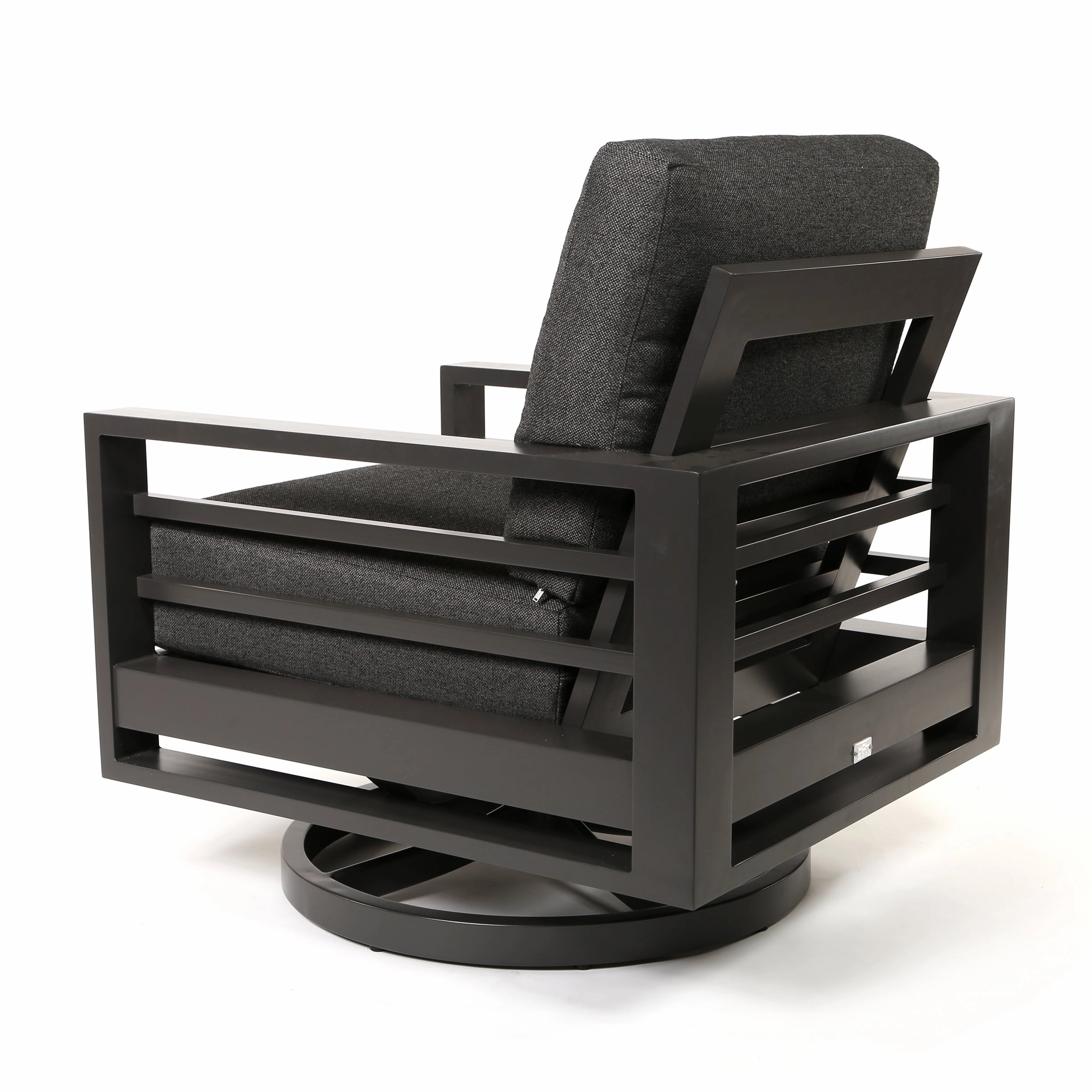 Palermo High Back Swivel Rocker Club Chair