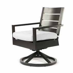 Palermo Swivel Rocker Dining Chairoutdoor dining chair with armrests