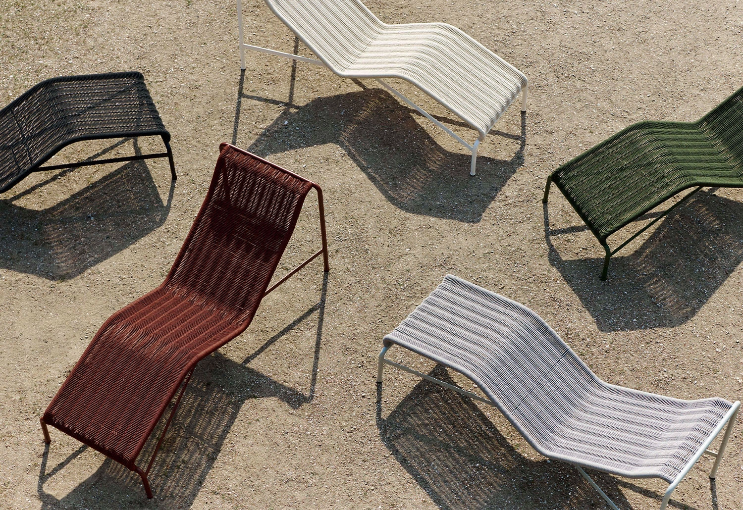 Palissade Cord Chaise Longue
