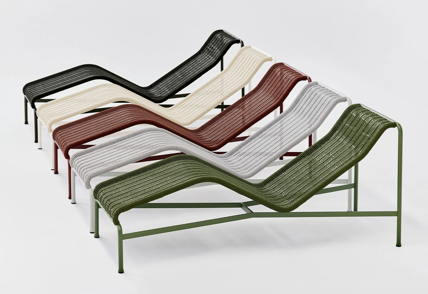 Palissade Cord Chaise Longue
