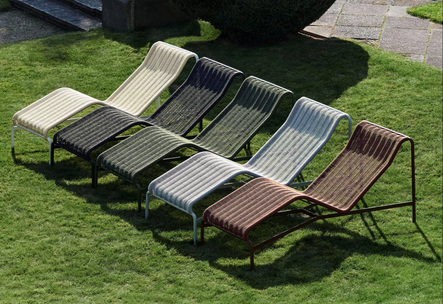 Palissade Cord Chaise Longue