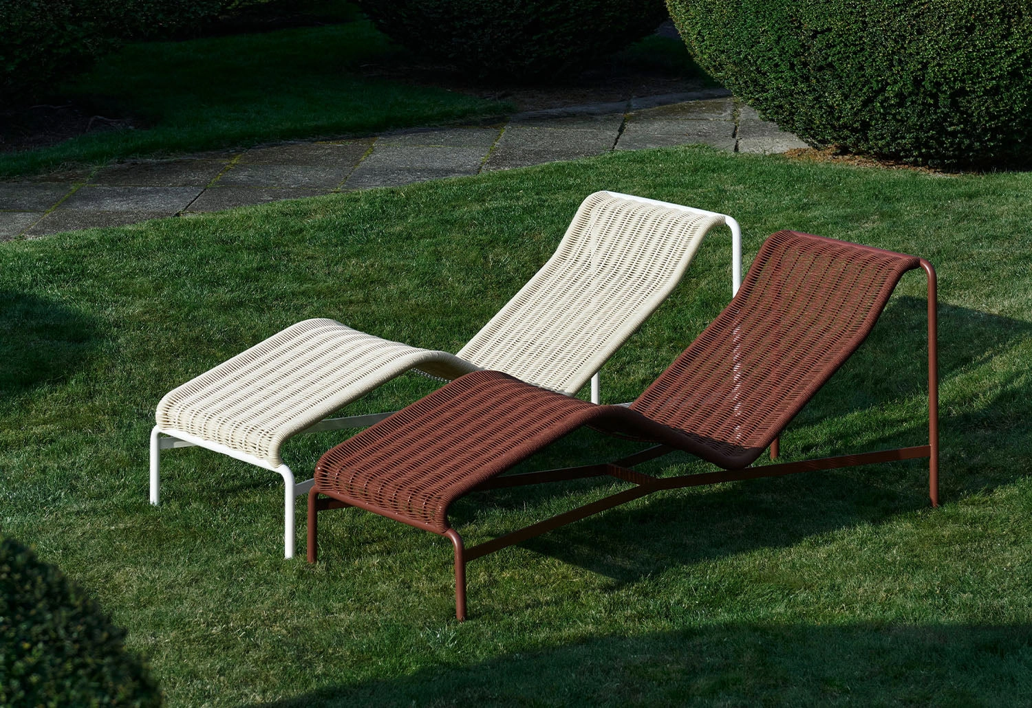 Palissade Cord Chaise Longue