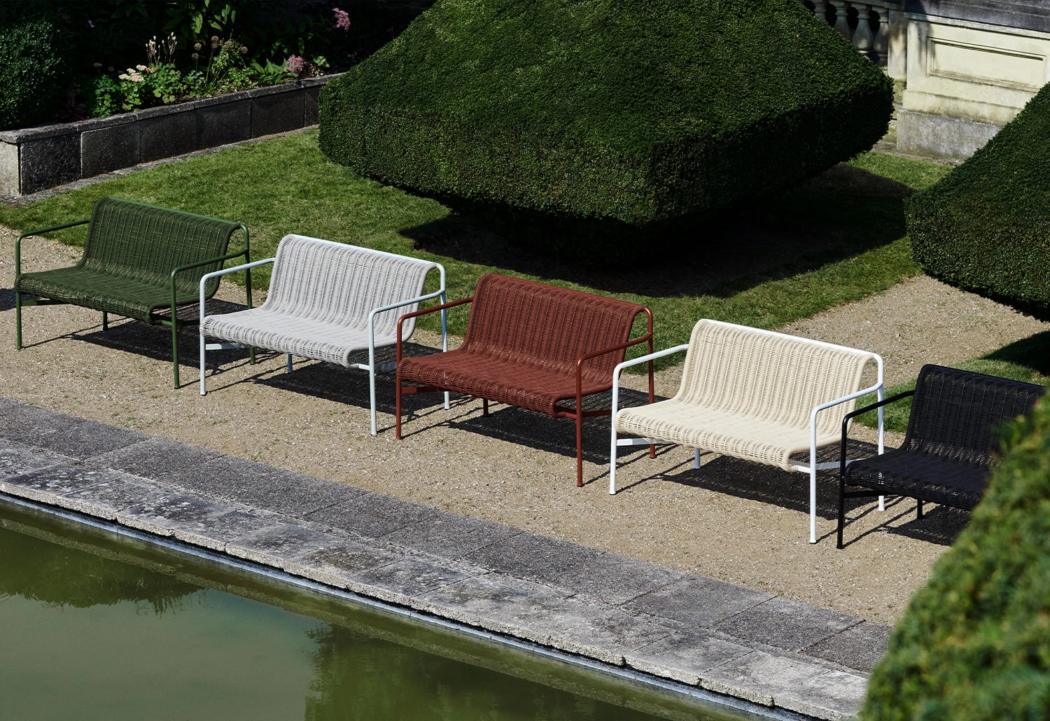 Palissade Cord Dining Bench