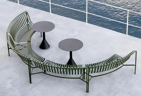 Palissade Park Dining Bench | In-In Starter Setoutdoor patio furniture set